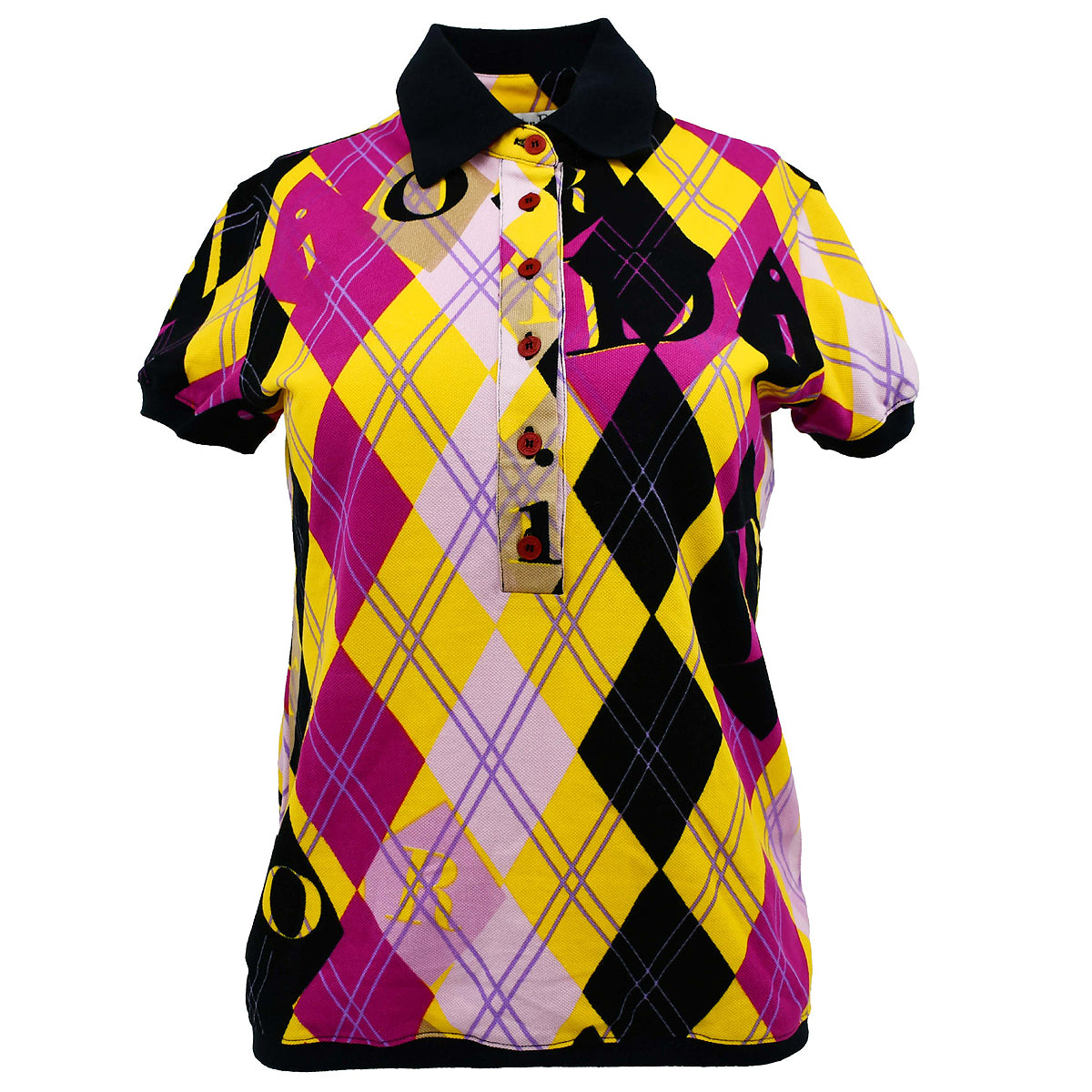 Christian Dior Fall 2004 argyle printed polo #38