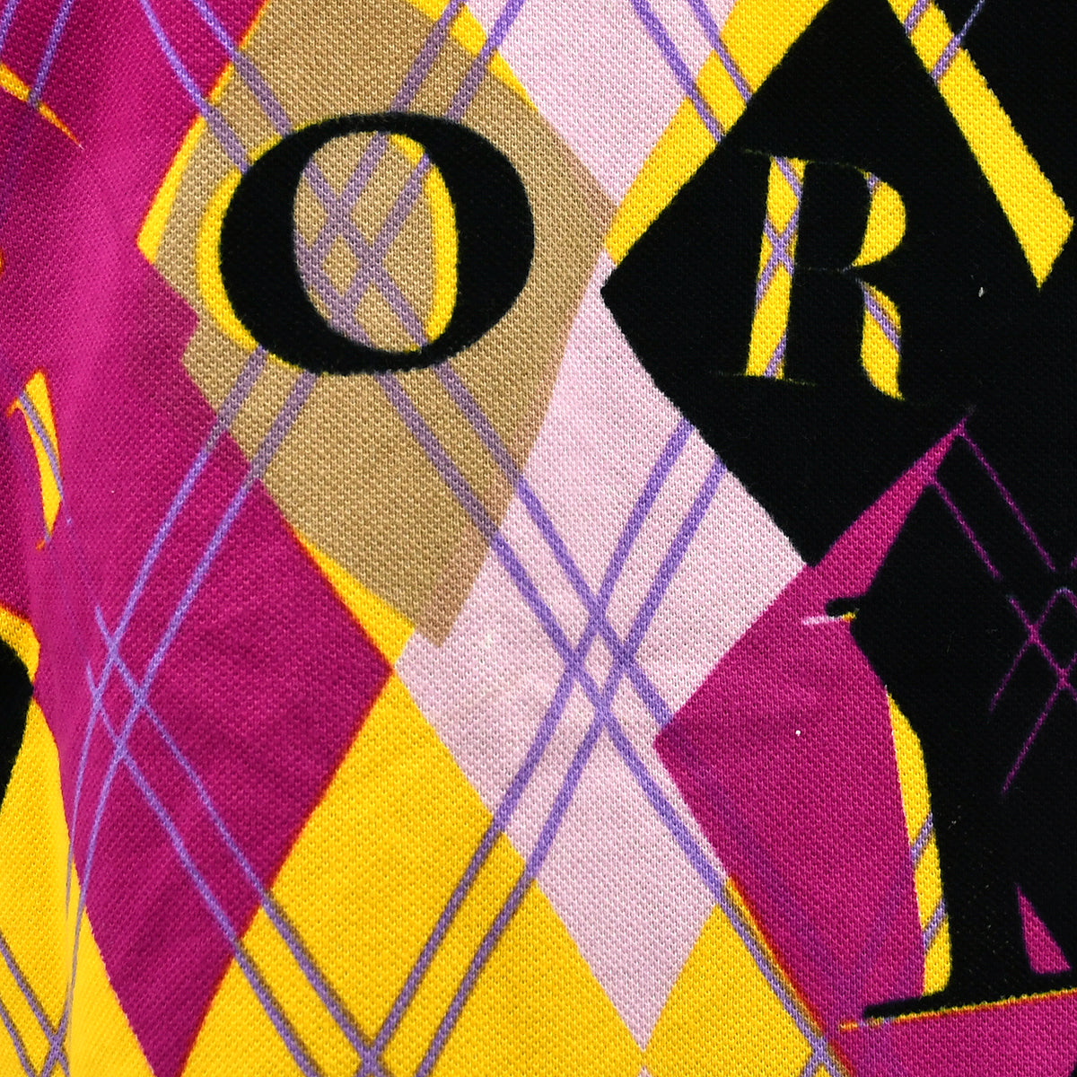 Christian Dior Fall 2004 argyle printed polo #38