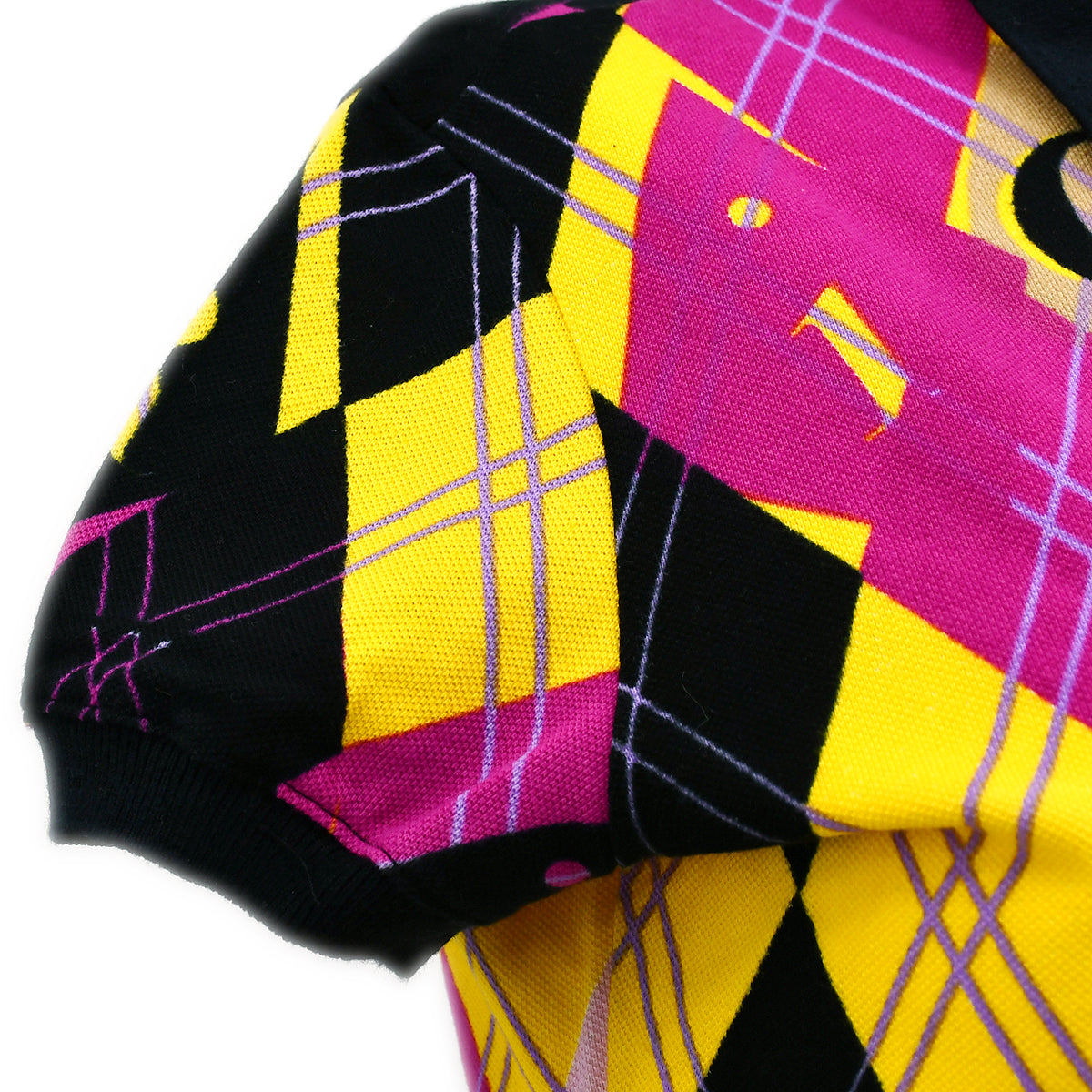 Christian Dior Fall 2004 argyle printed polo #38