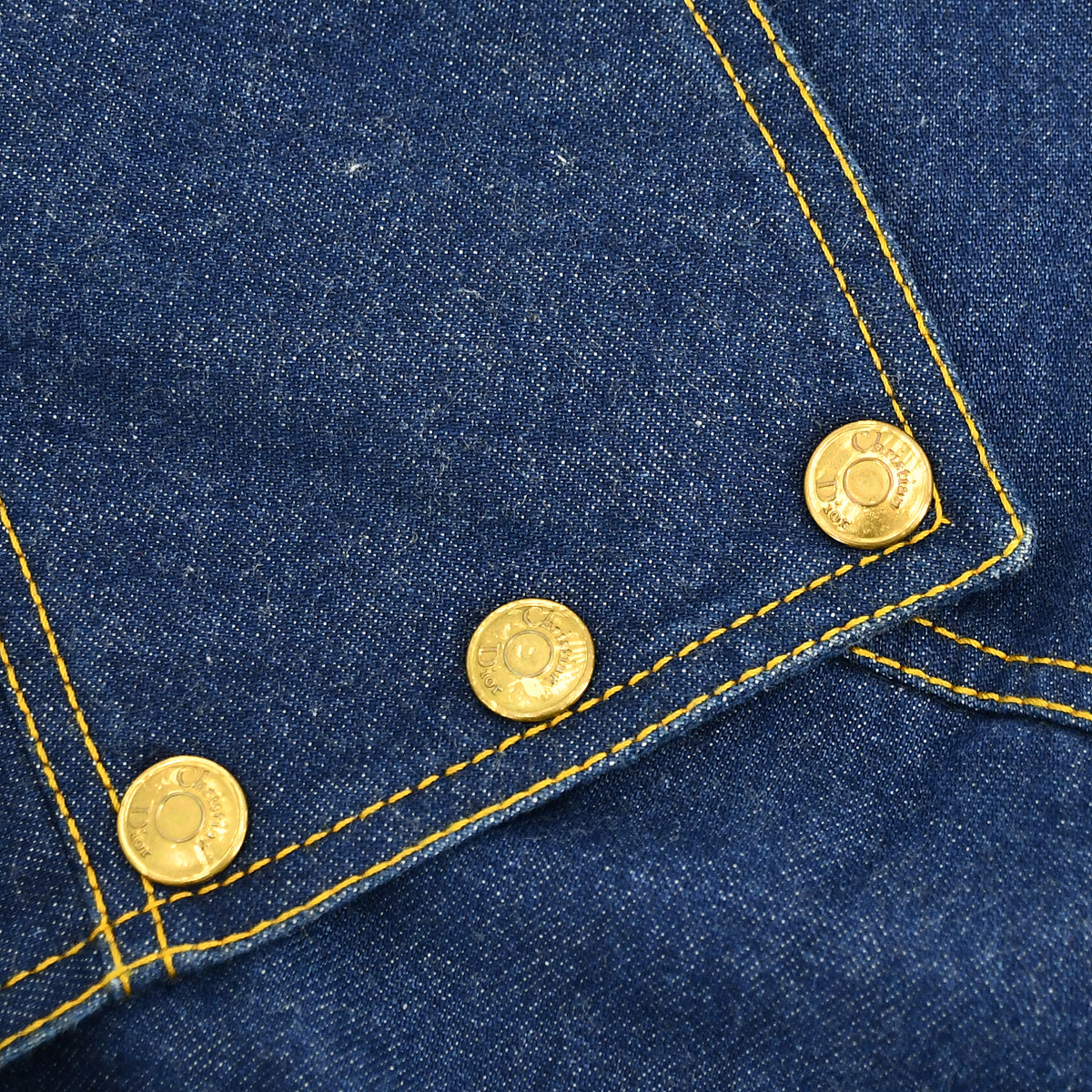 Christian Dior Skirt Blue Denim #38