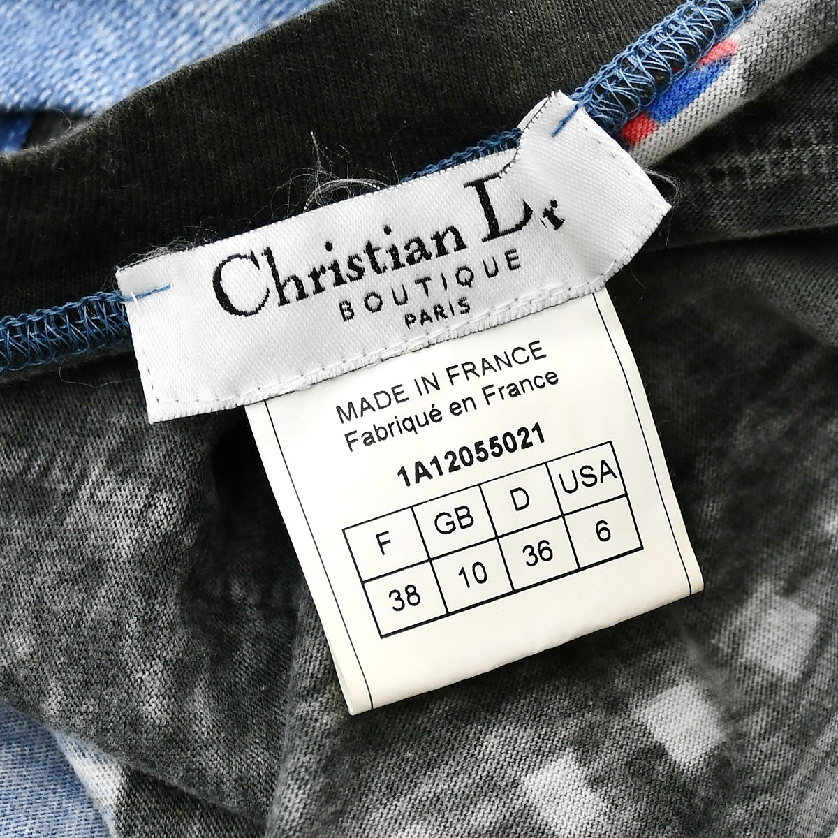 Christian Dior T-shirt Blue #38