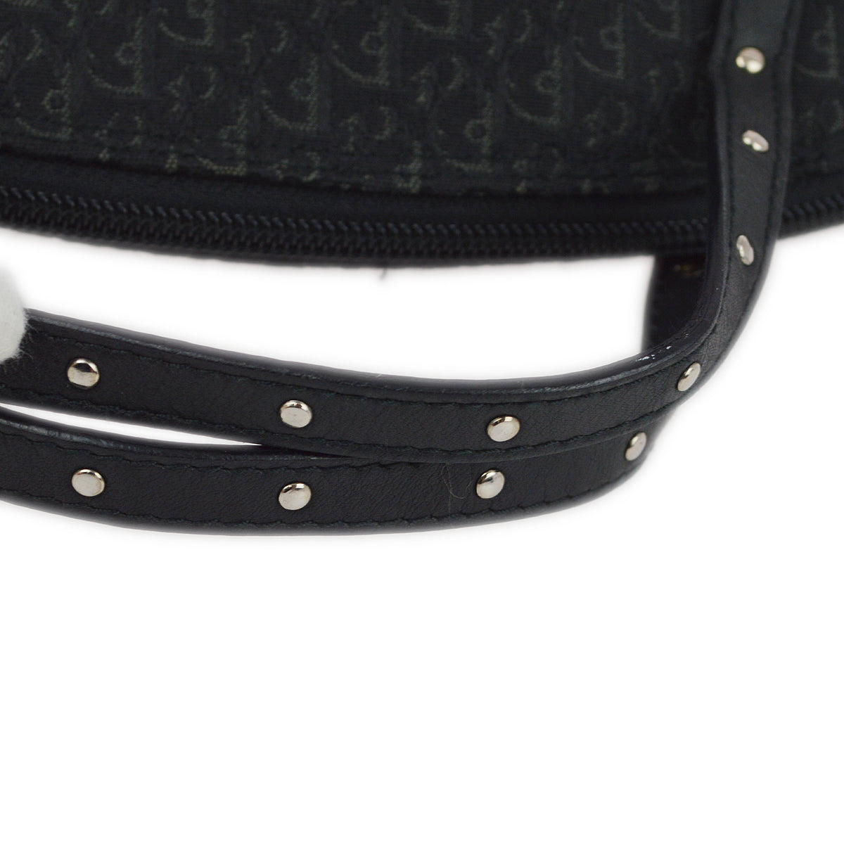 Christian Dior 2003 Black Street Chic Trotter Handbag