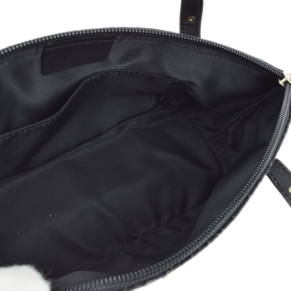 Christian Dior 2003 Black Street Chic Trotter Handbag