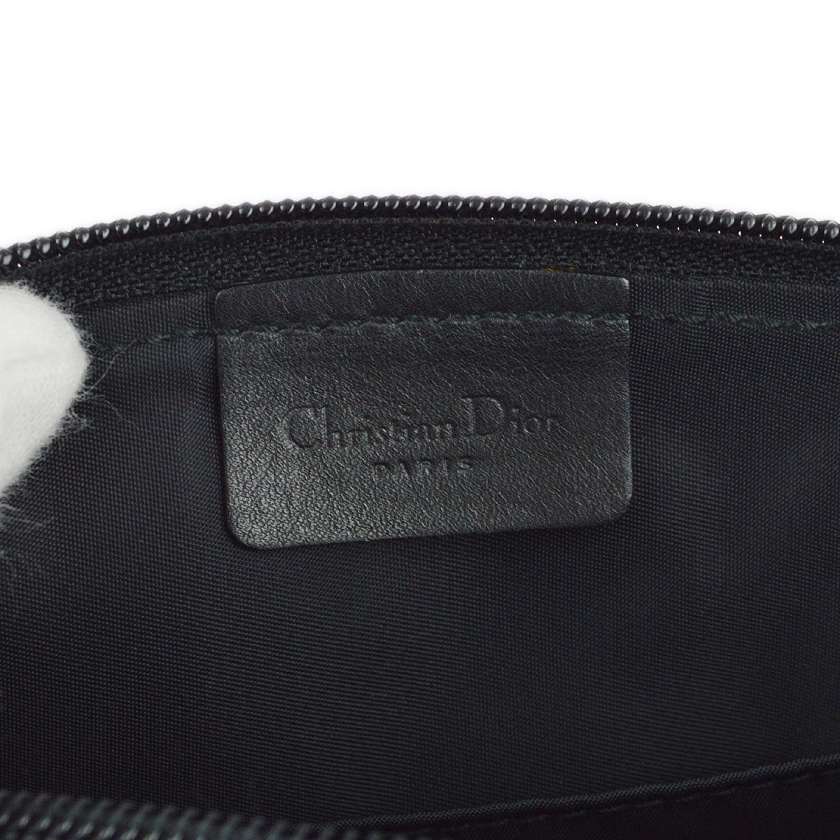 Christian Dior 2003 Black Street Chic Trotter Handbag