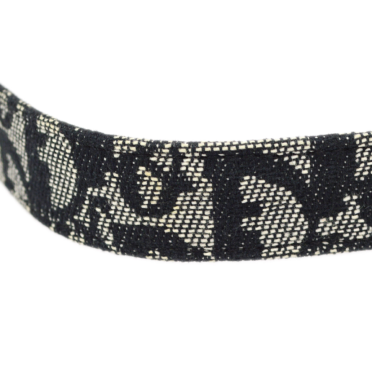 Christian Dior Trotter Belt Black #75 Small Good