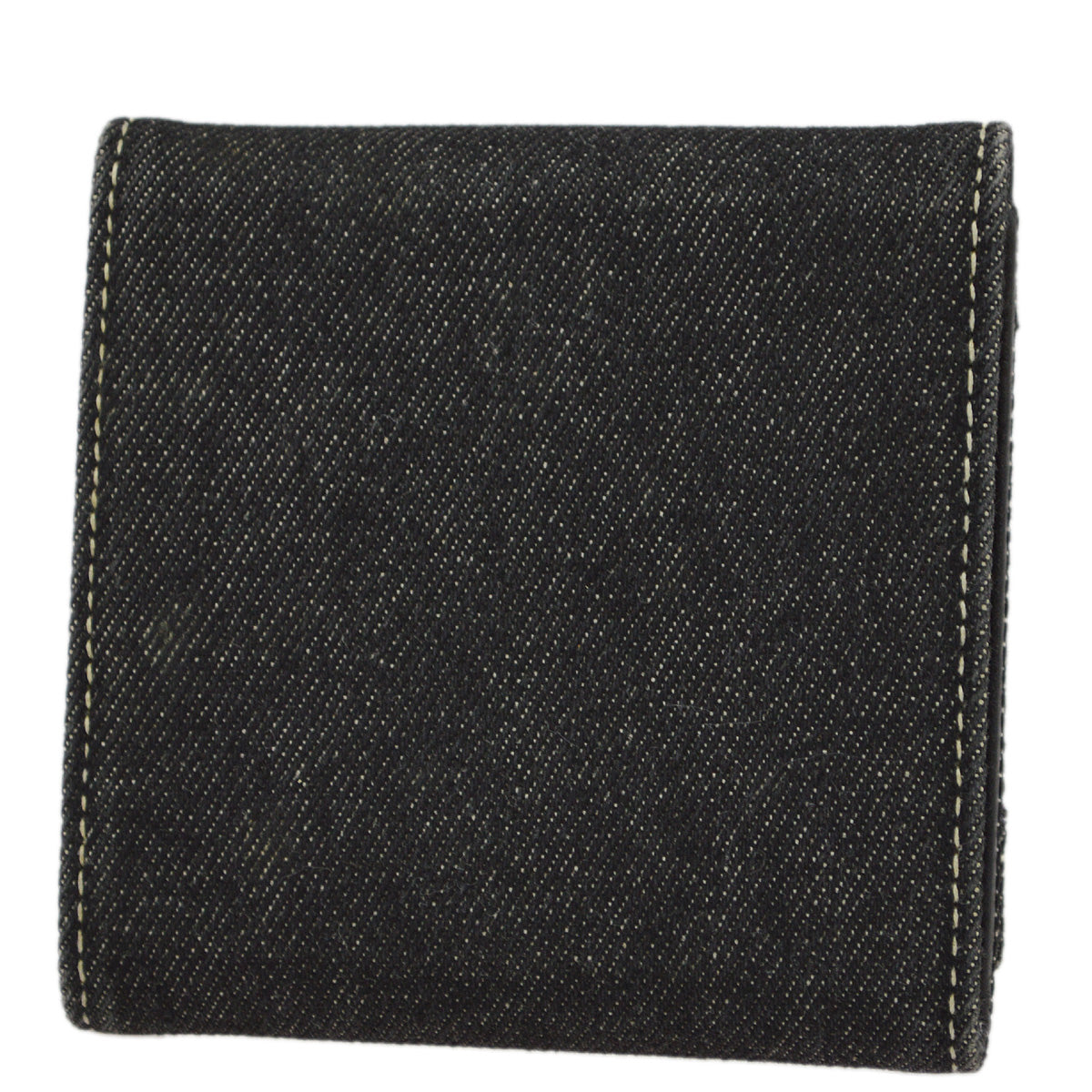 Christian Dior 2001 Indigo Denim Wallet Purse