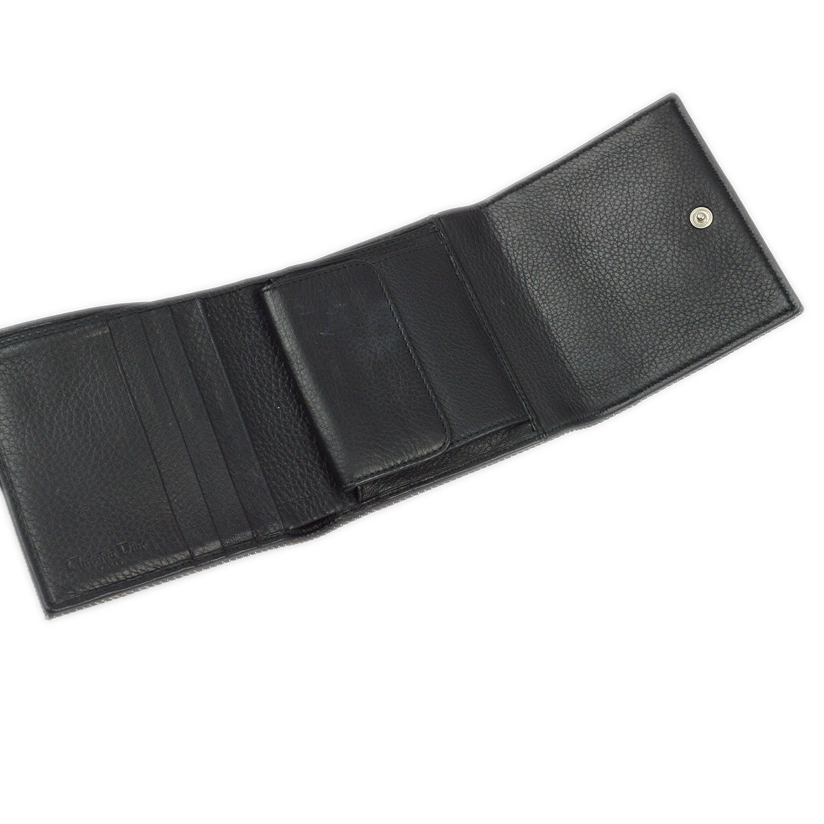 Christian Dior 2001 Indigo Denim Wallet Purse
