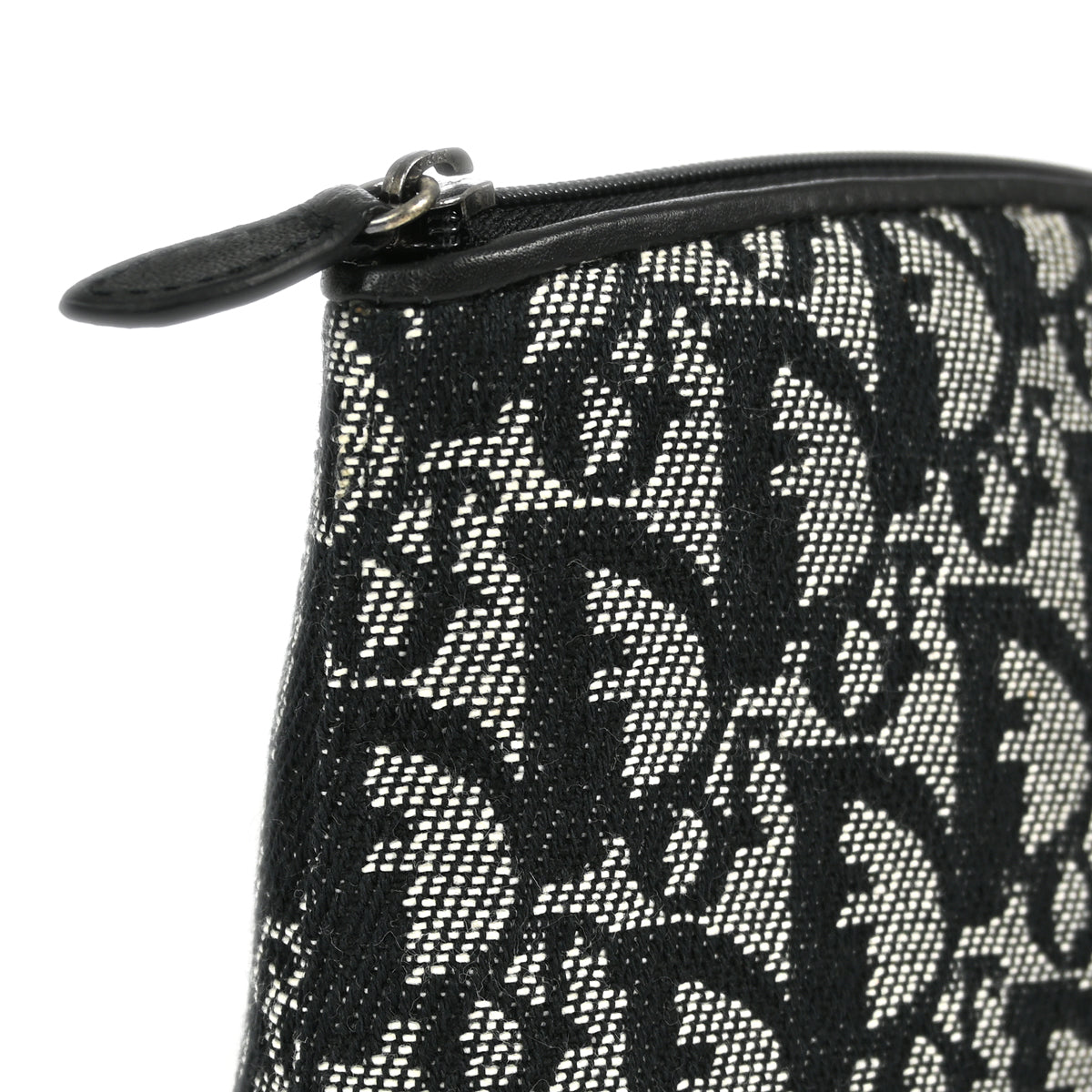 Christian Dior 2003 Trotter Cosmetic Pouch Black