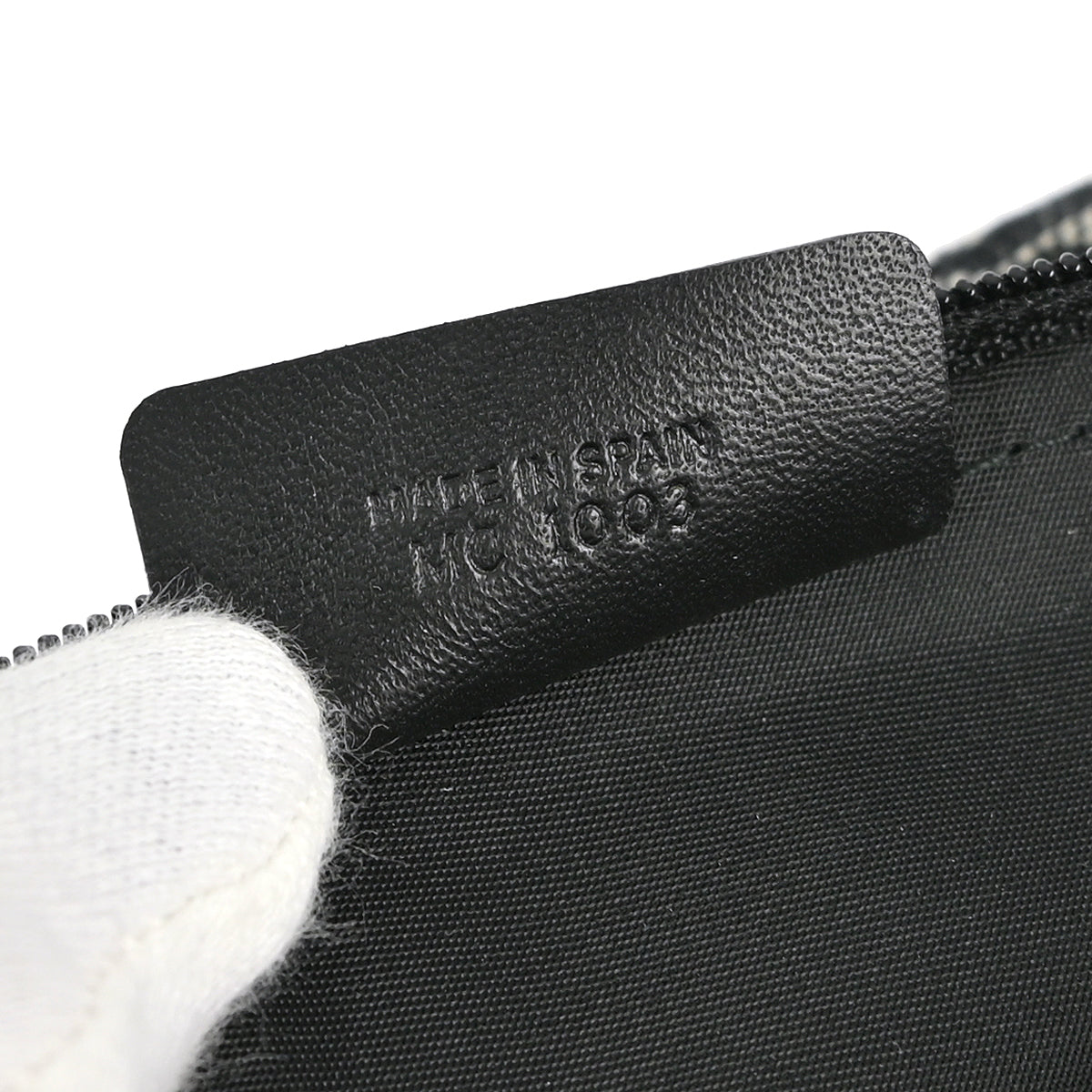 Christian Dior 2003 Trotter Cosmetic Pouch Black