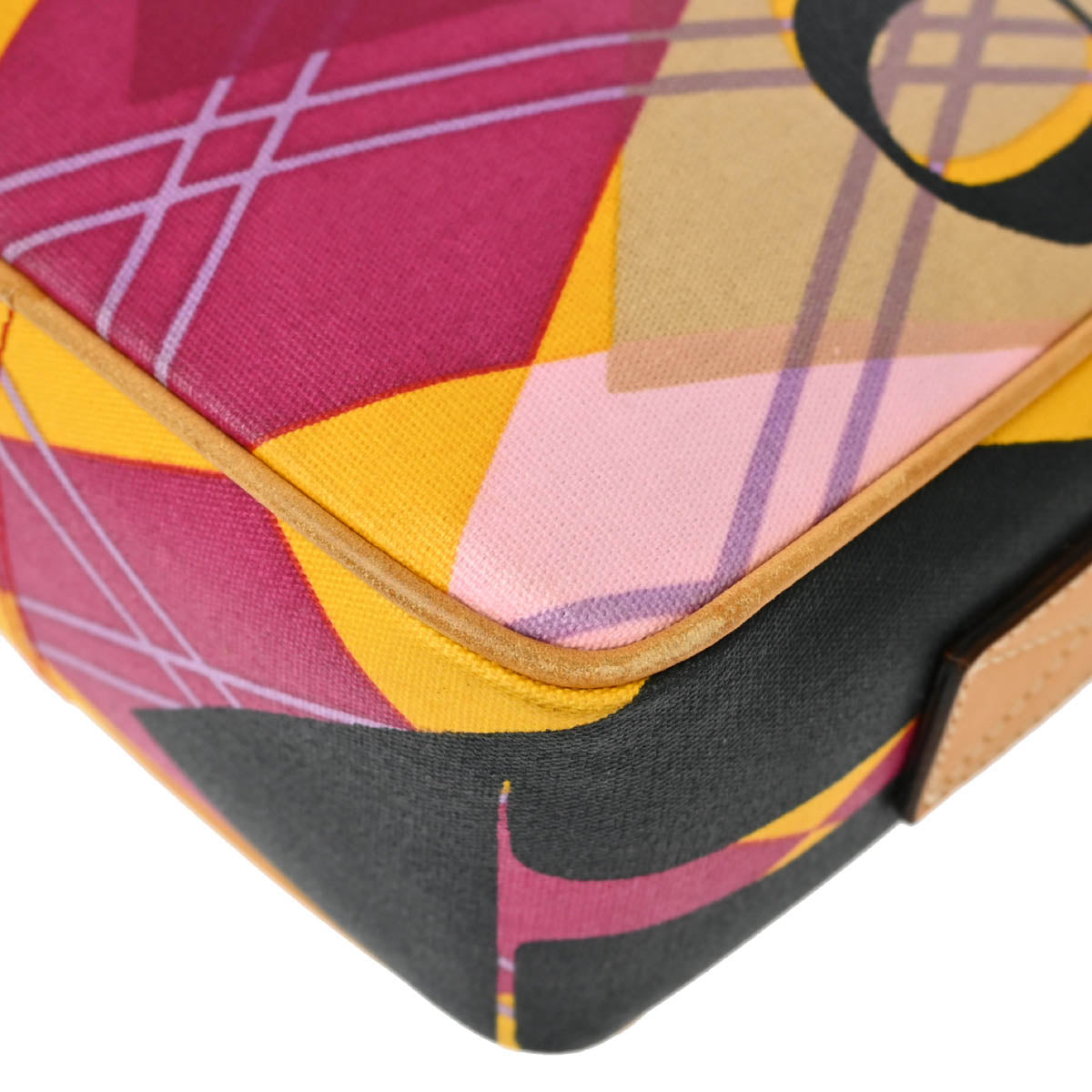 Christian Dior 2004 Argyle Check Shoulder Bag