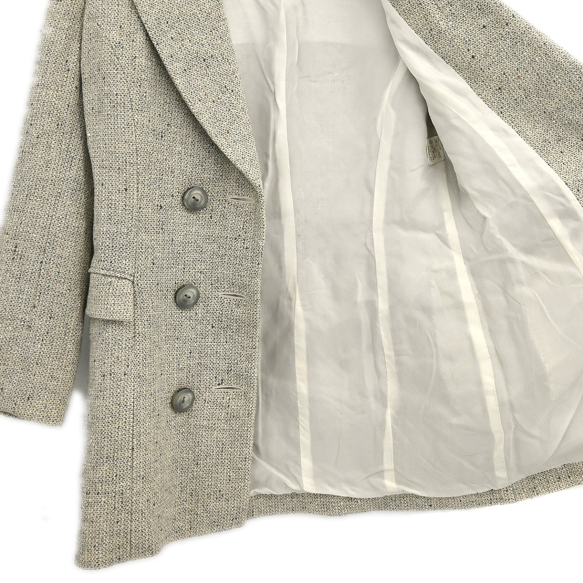 Christian Dior Double Breasted Jacket Gray #9