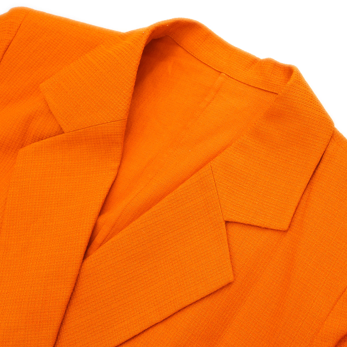 Christian Dior Setup Suit Jacket Skirt Orange #13