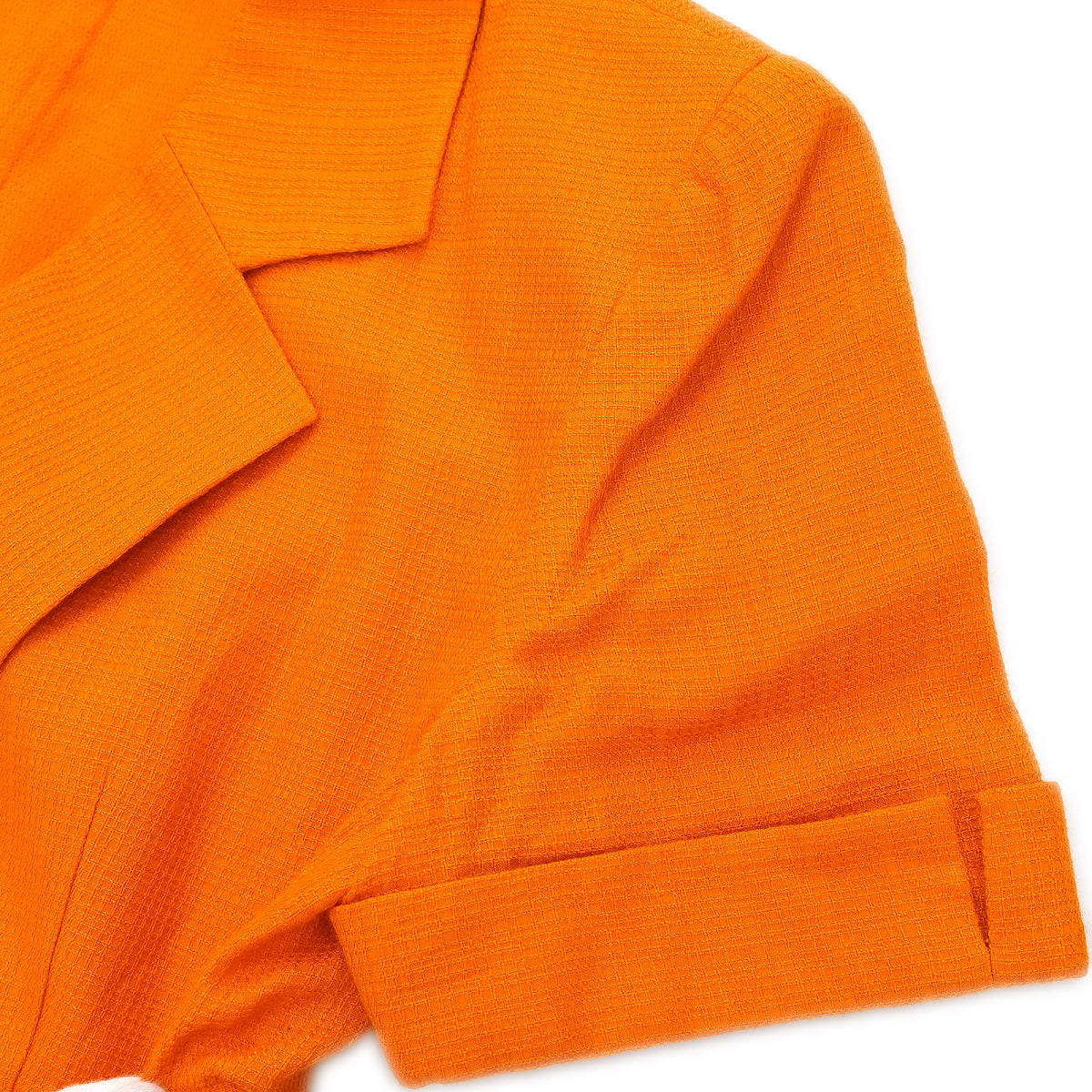 Christian Dior Setup Suit Jacket Skirt Orange #13