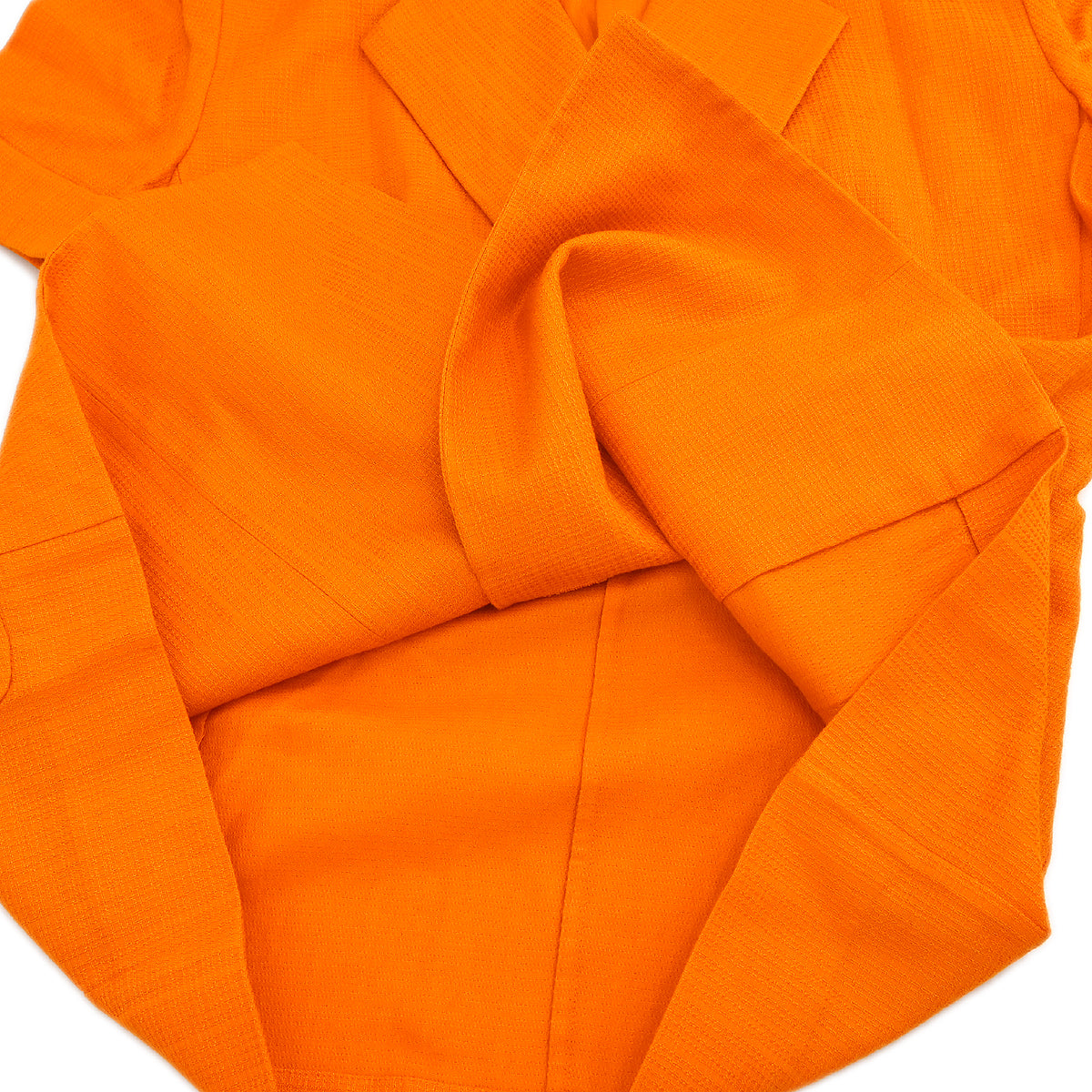Christian Dior Setup Suit Jacket Skirt Orange #13