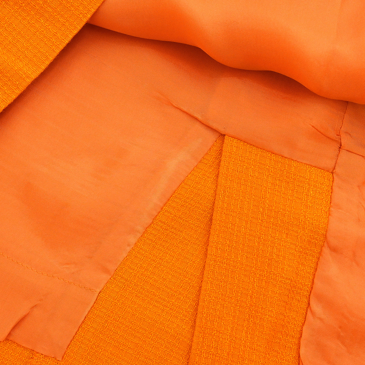 Christian Dior Setup Suit Jacket Skirt Orange #13