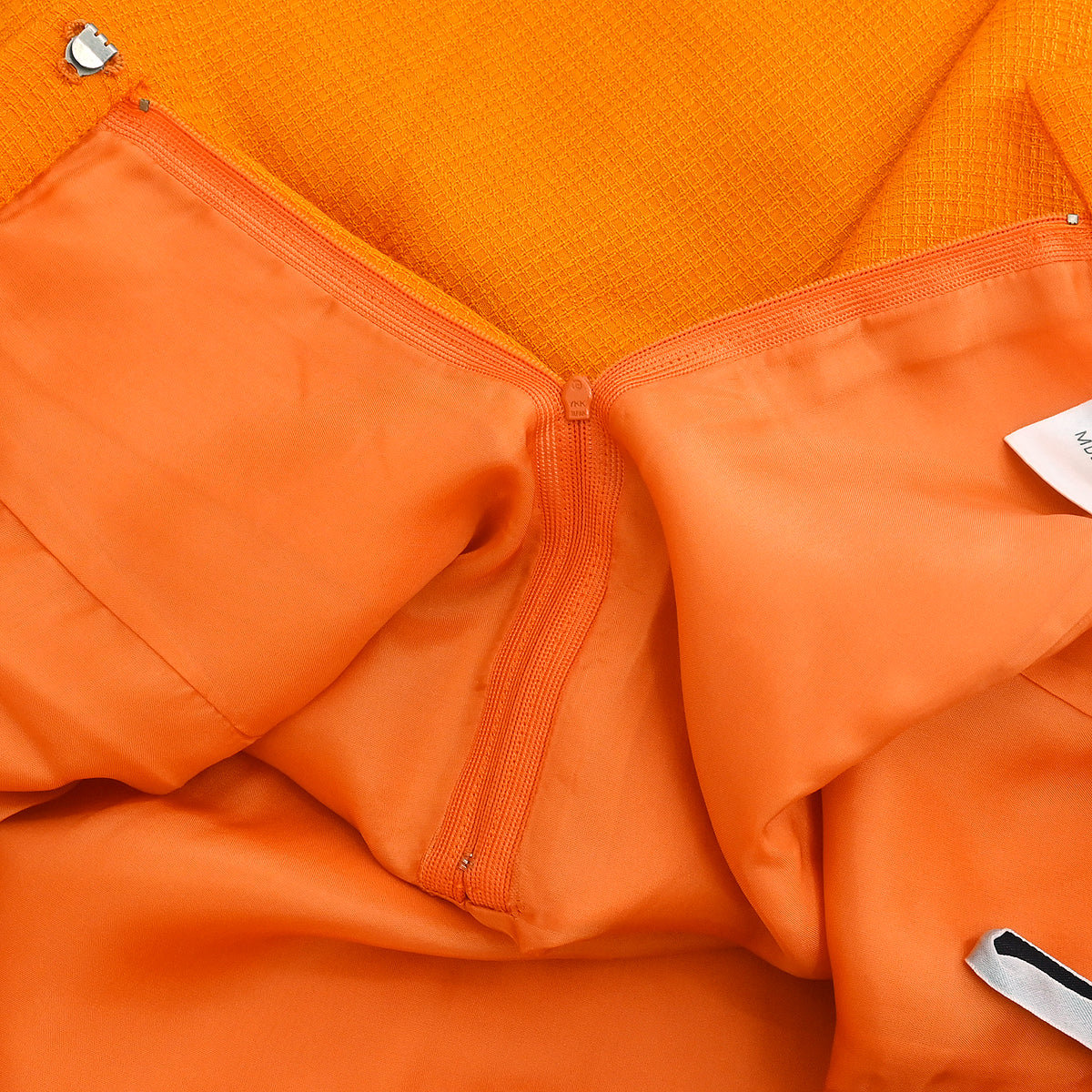 Christian Dior Setup Suit Jacket Skirt Orange #13