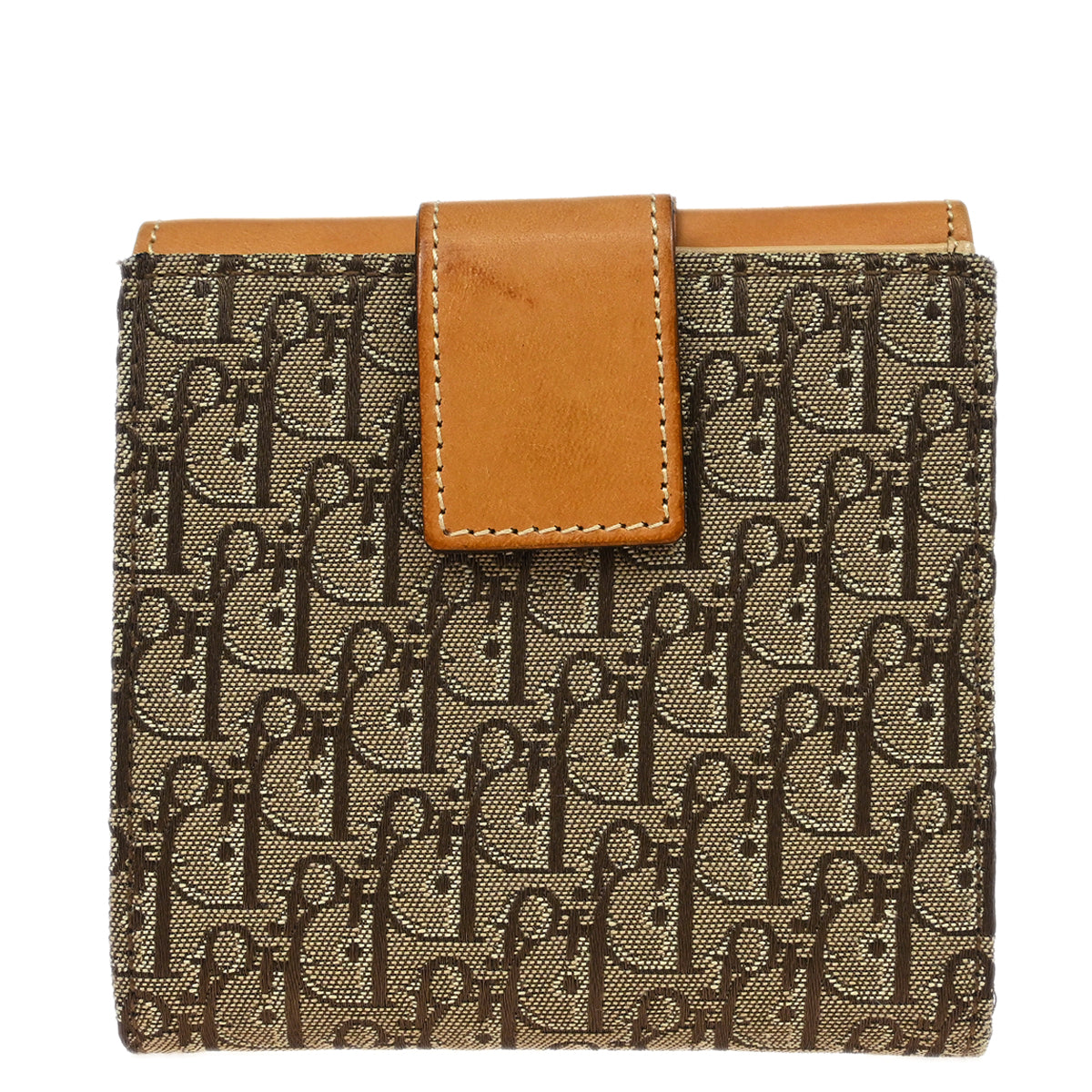 Christian Dior 2002 Brown Trotter Street Chic Wallet