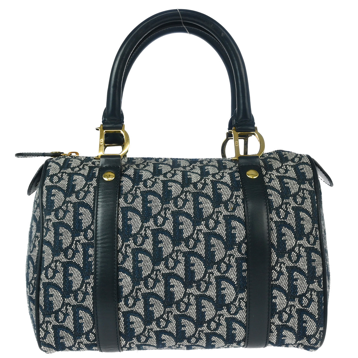 Christian Dior 2003 Navy Trotter Handbag