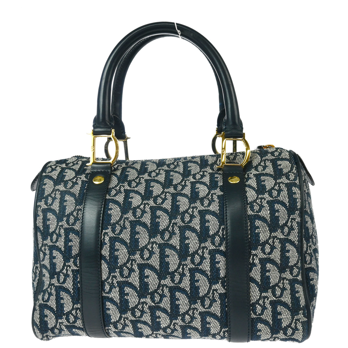 Christian Dior 2003 Navy Trotter Handbag