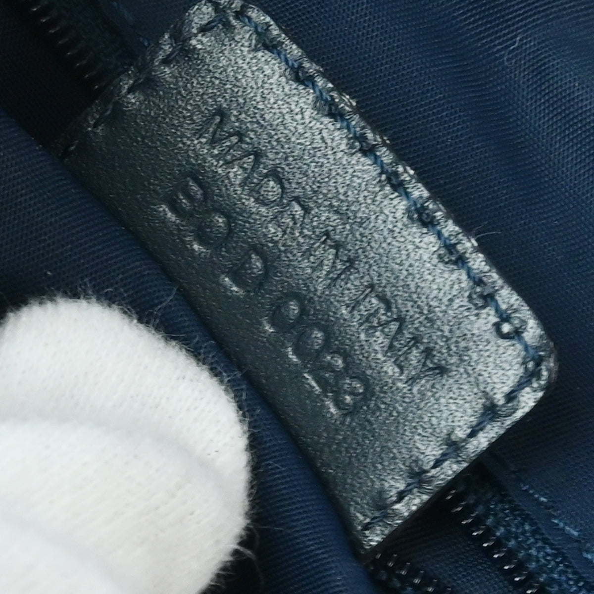 Christian Dior 2003 Navy Trotter Handbag