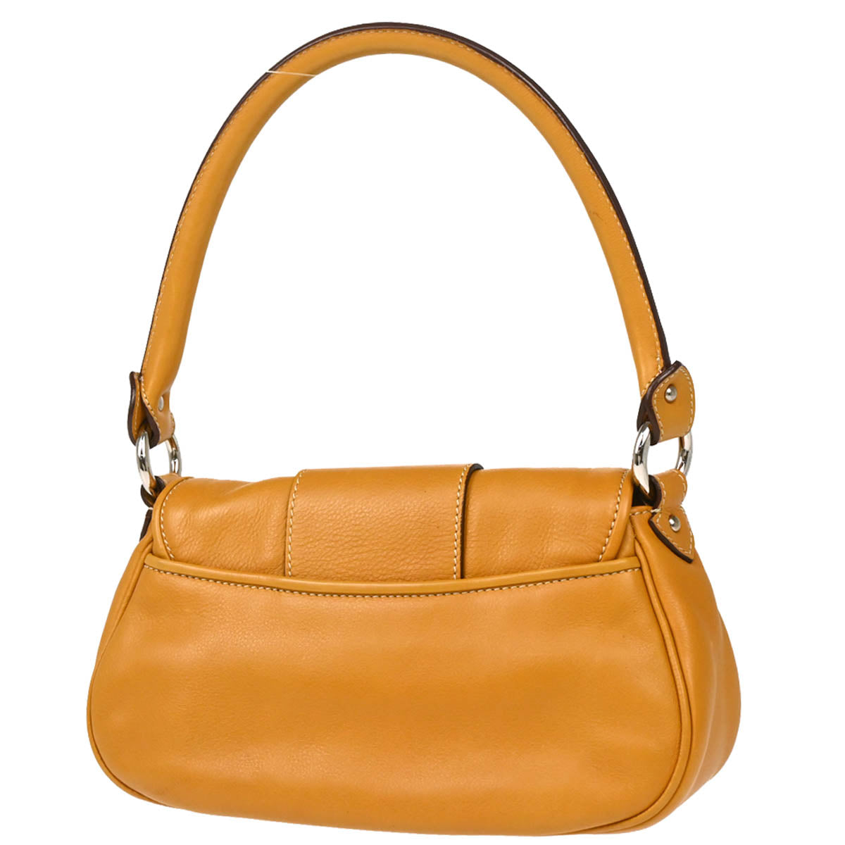 Christian Dior 1006 Brown Leather Saint Germain Handbag