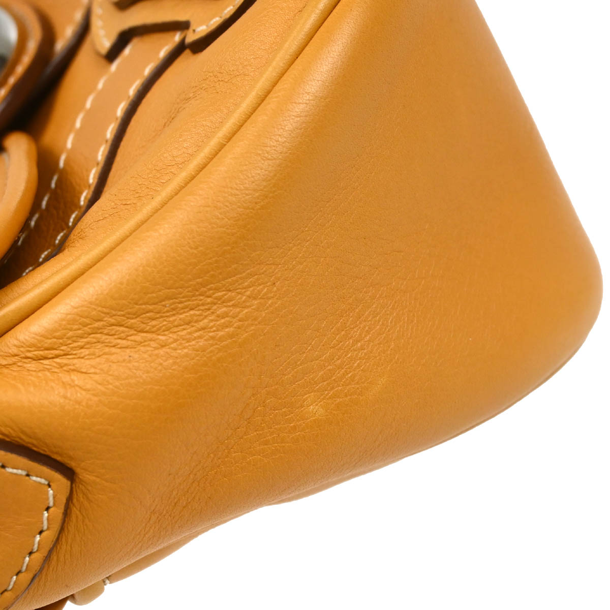 Christian Dior 1006 Brown Leather Saint Germain Handbag