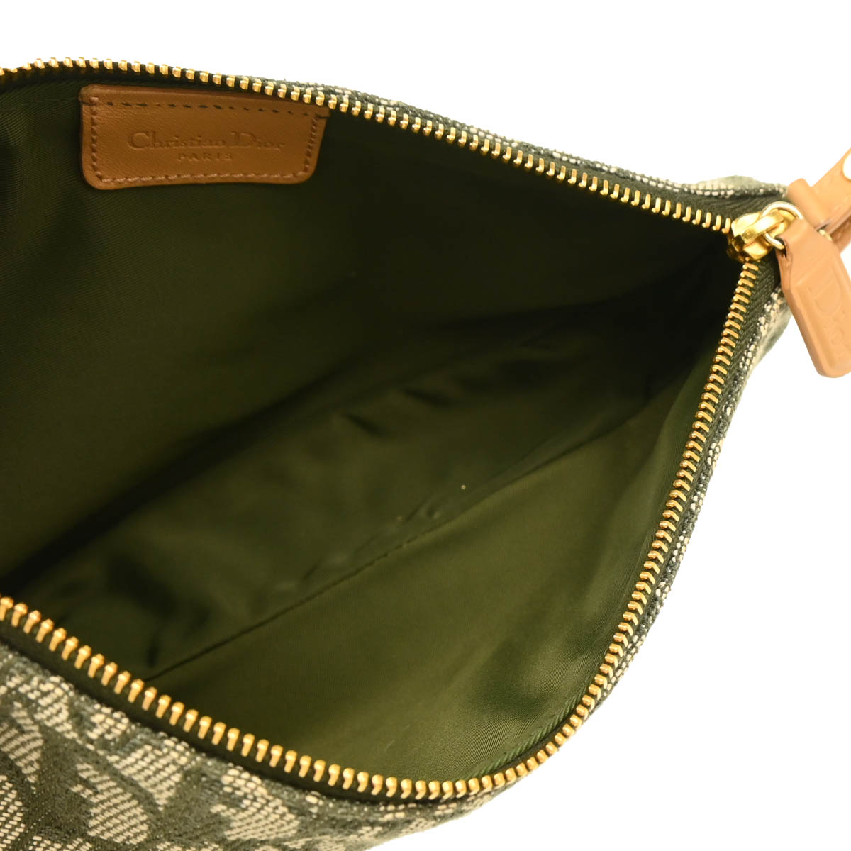 Christian Dior 2001 Green Trotter Saddle Handbag