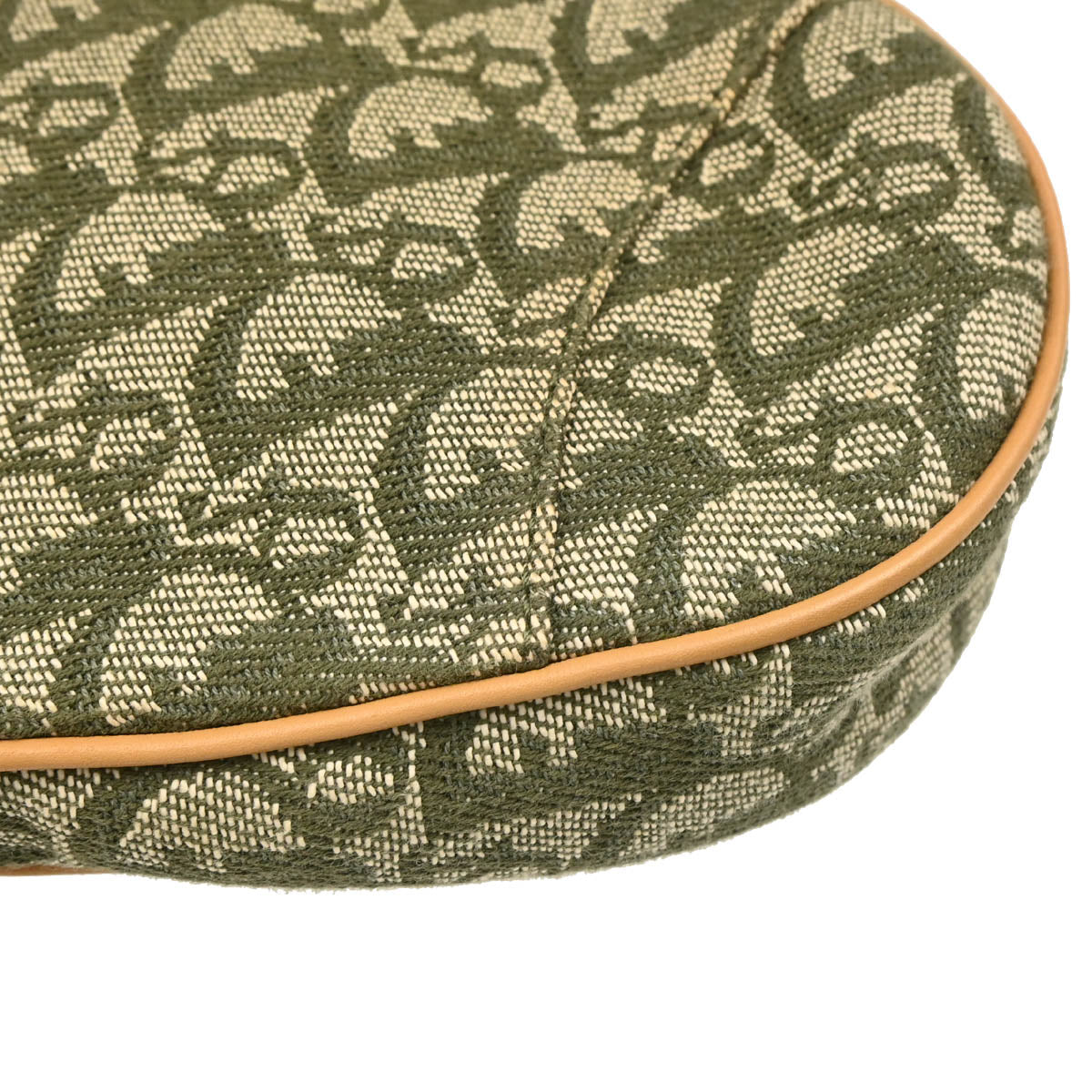 Christian Dior 2001 Green Trotter Saddle Handbag