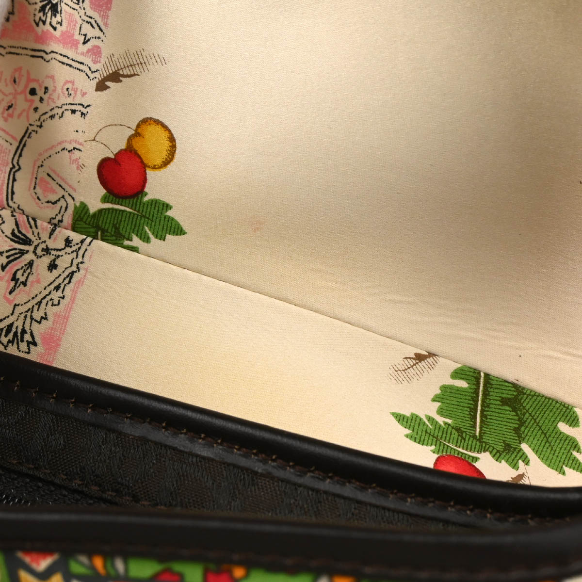 Christian Dior 2003 White Pink Green Satin Saddle Handbag