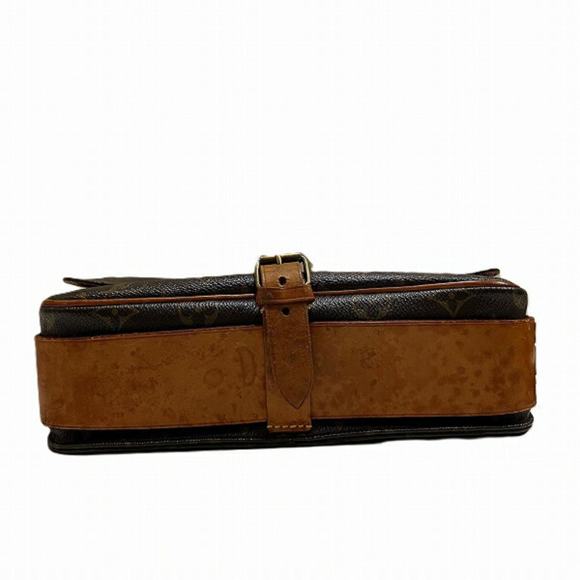 Louis Vuitton Cartouchière Canvas Shoulder Bag ()