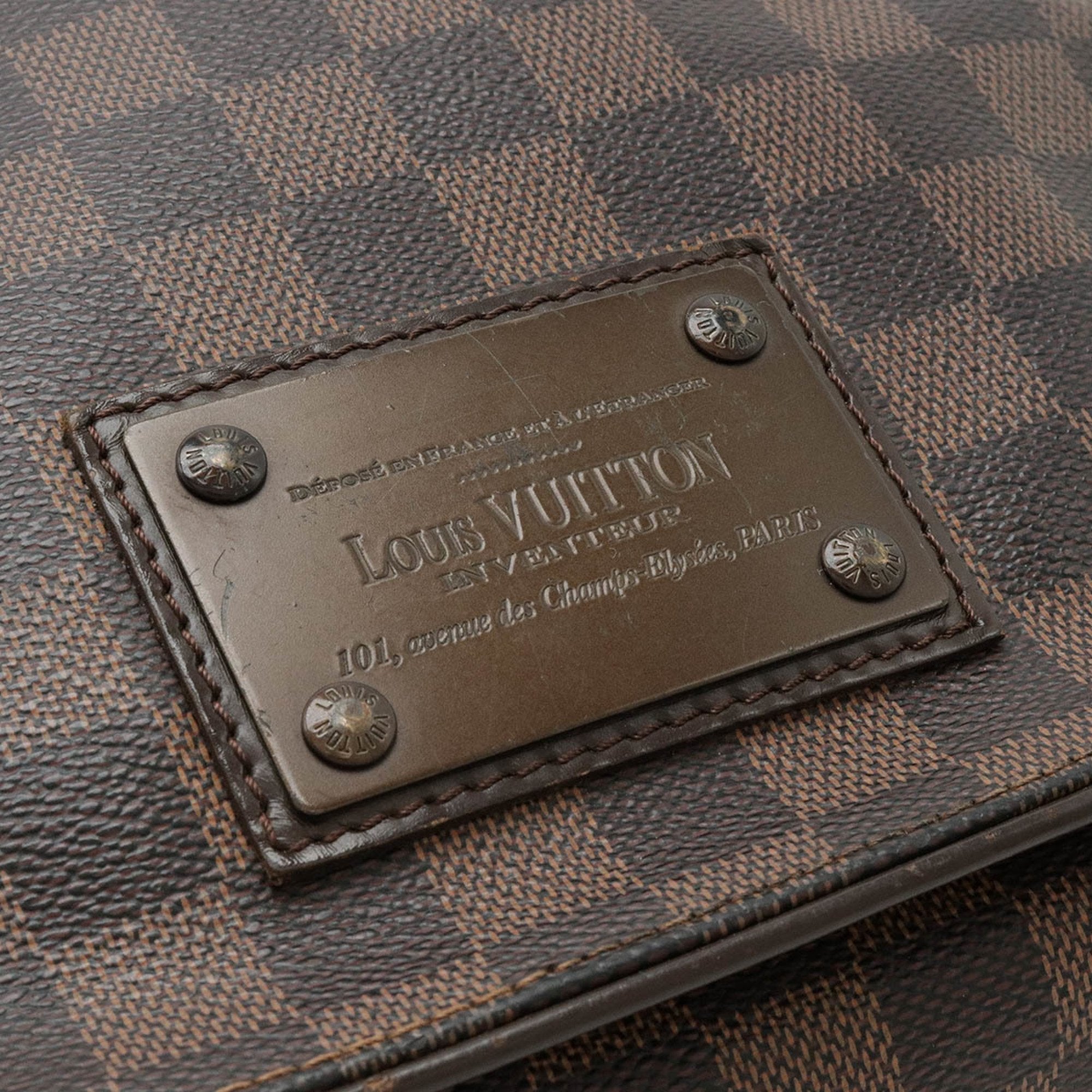Louis Vuitton Brooklyn Canvas Shoulder Bag ()