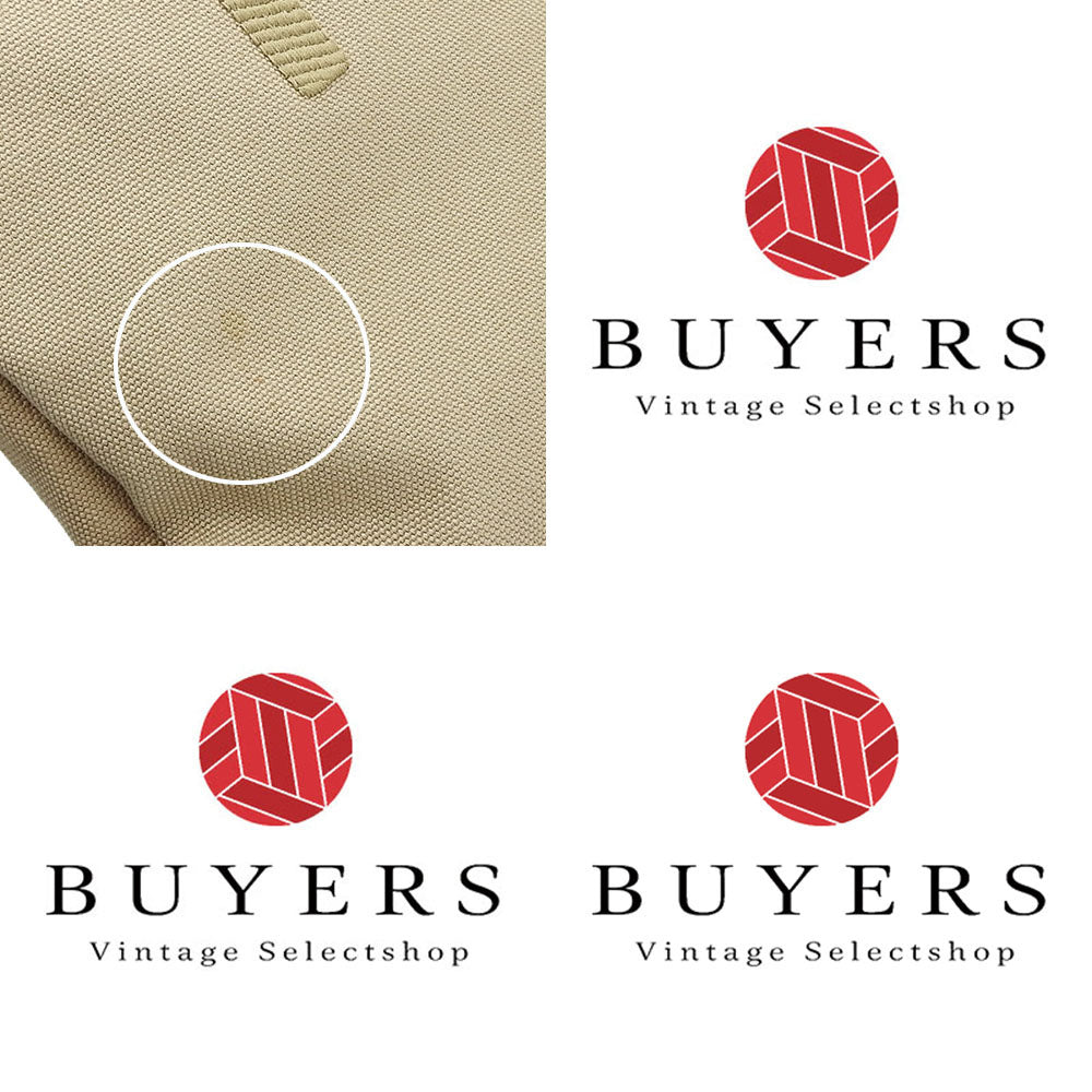 FENDI Backpack 7VZ057 Canvas, Leather beige Women Used