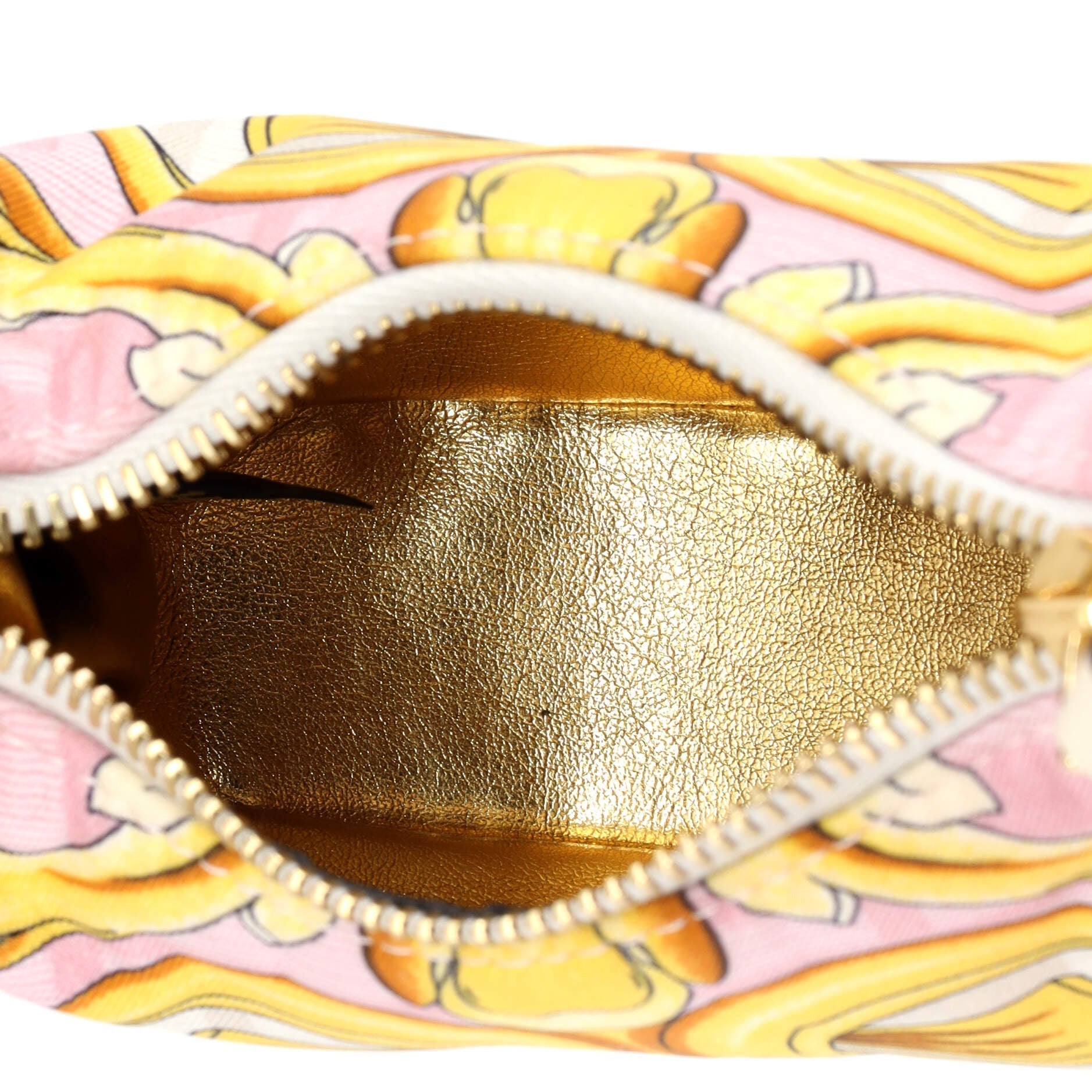 x Versace Fendace Fendigraphy Bag Printed Zucca Silk Nano