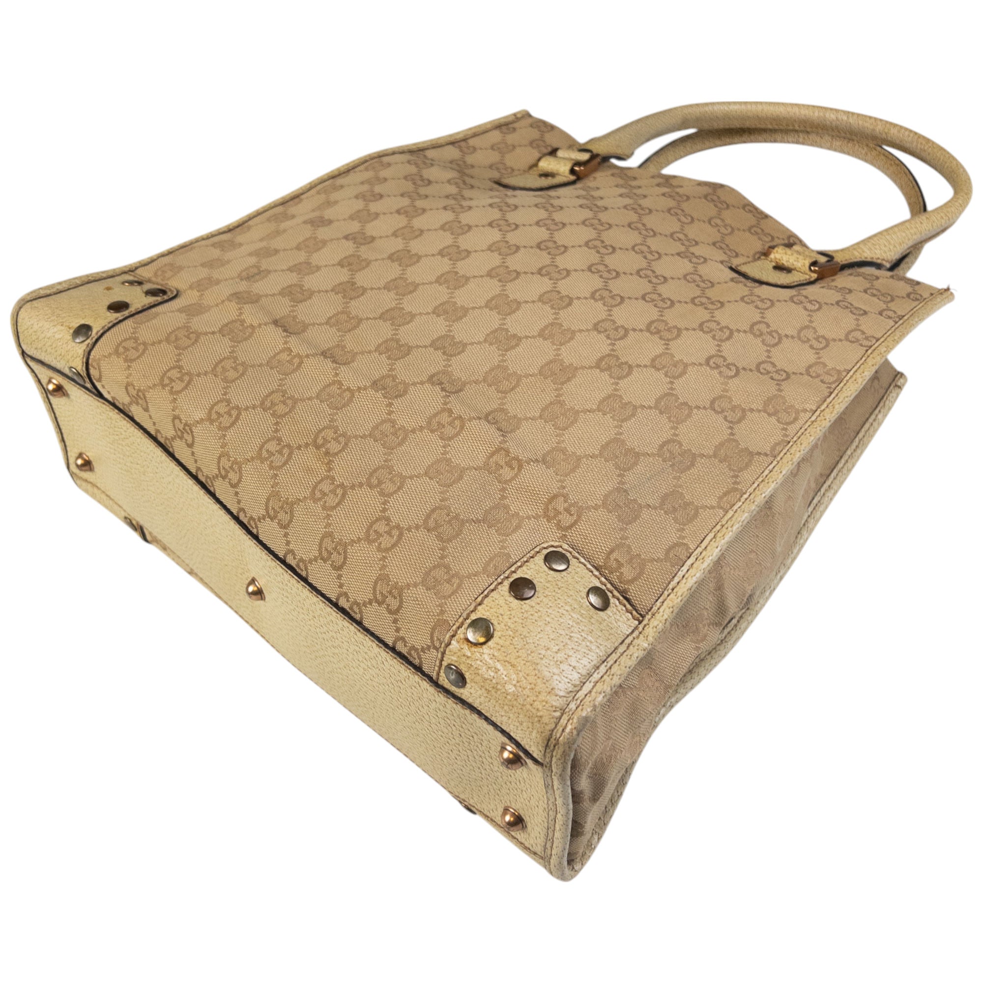 Vintage Gucci Monogram Shoulder Bag