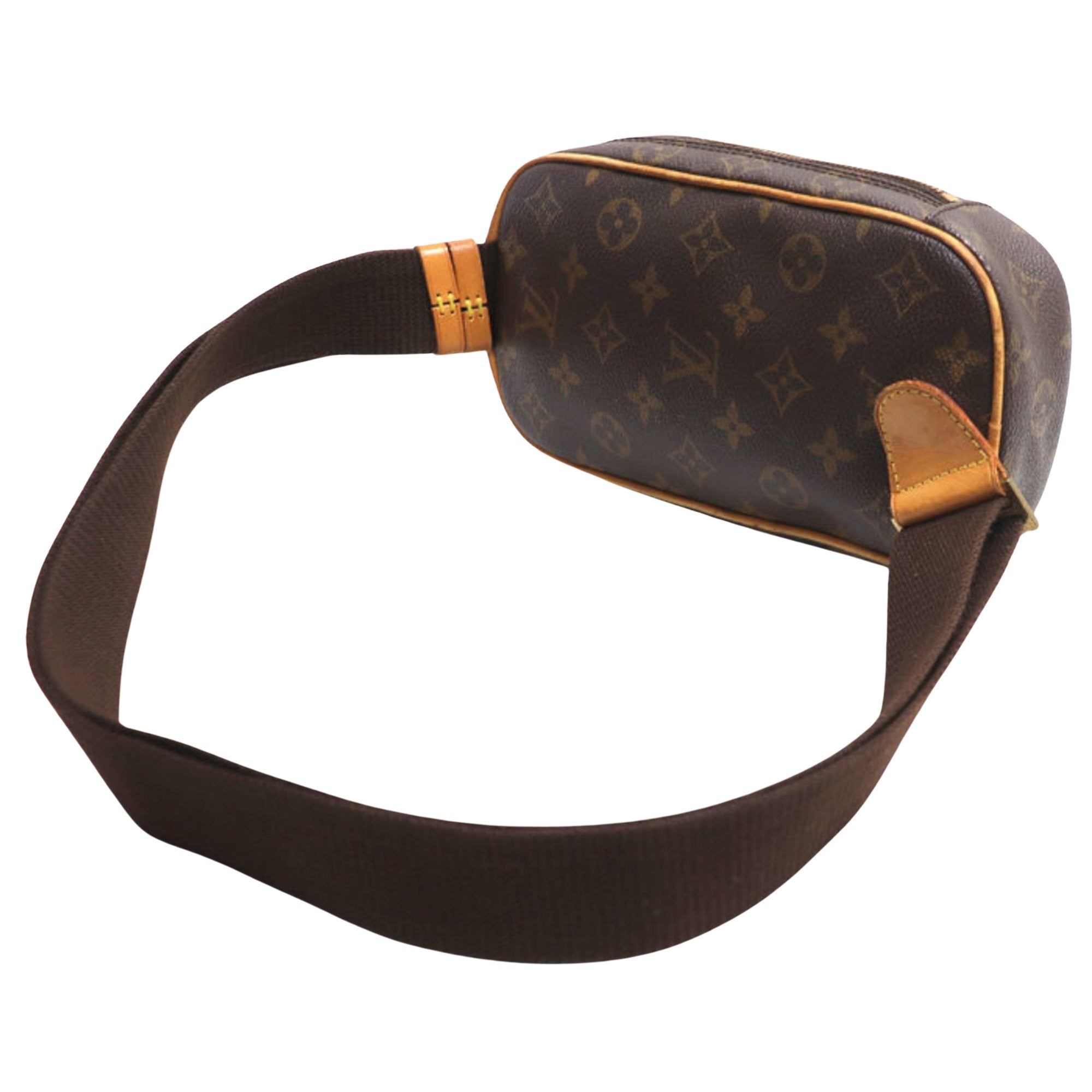 Louis Vuitton Pochette Gange Canvas Shoulder Bag ()
