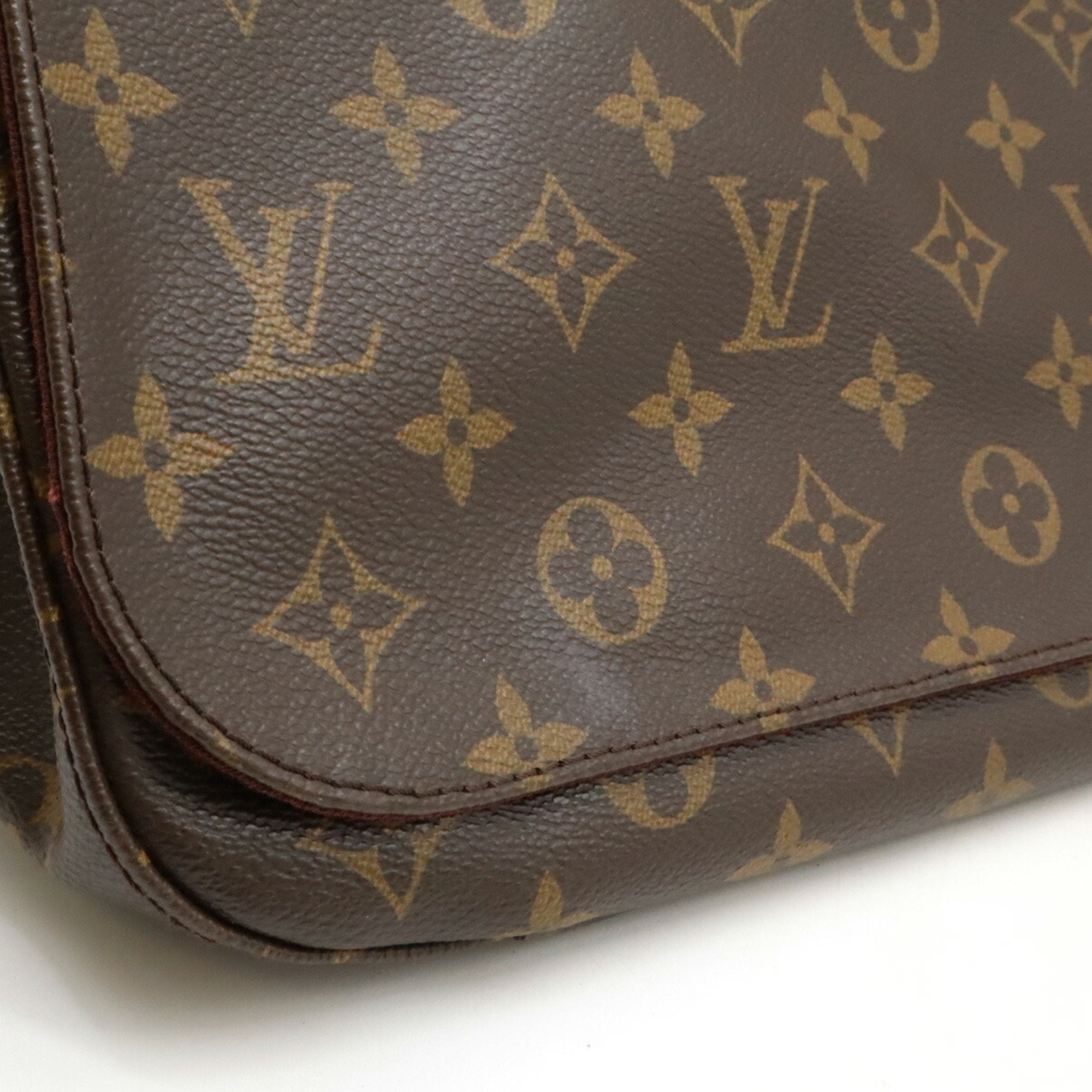Louis Vuitton Macassar Canvas Shoulder Bag ()