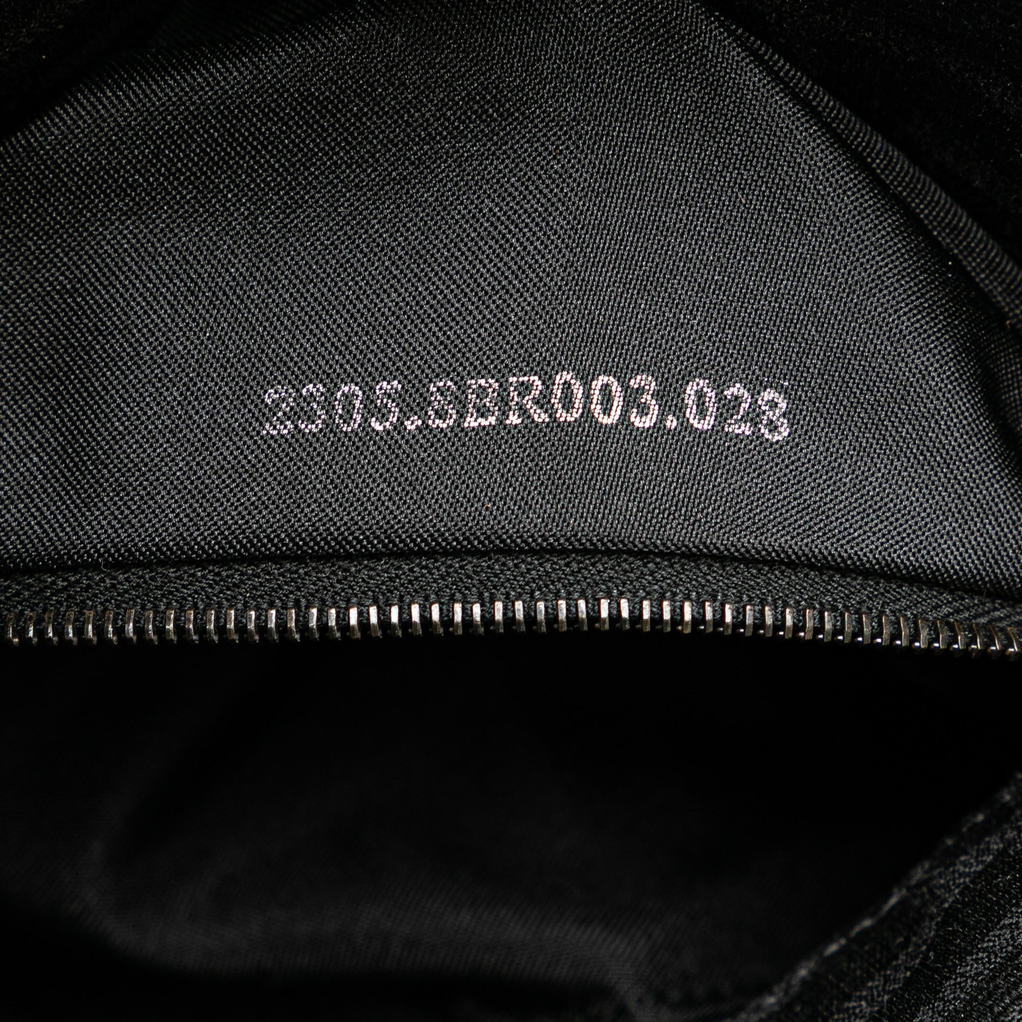 Black Fendi Zucca Canvas Double Flap Shoulder Bag