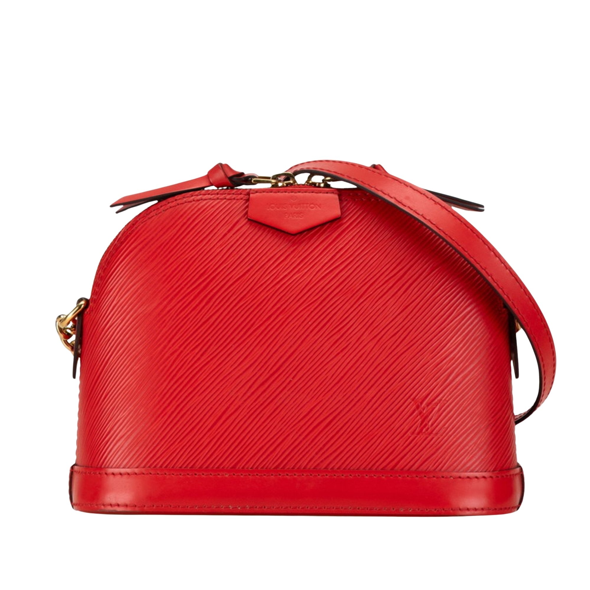 Louis Vuitton Alma Leather Shoulder Bag ()