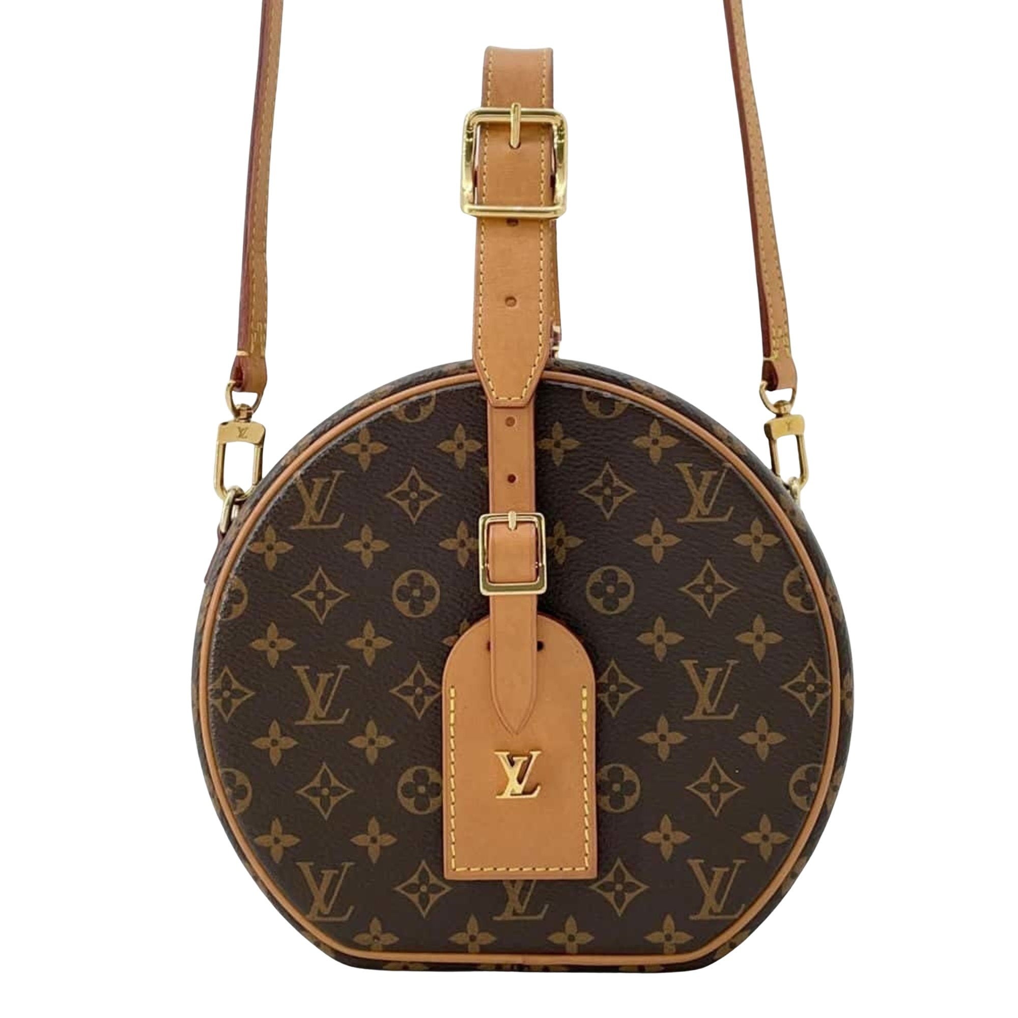 Louis Vuitton Petite Boîte À Chapeau Canvas Shoulder Bag ()