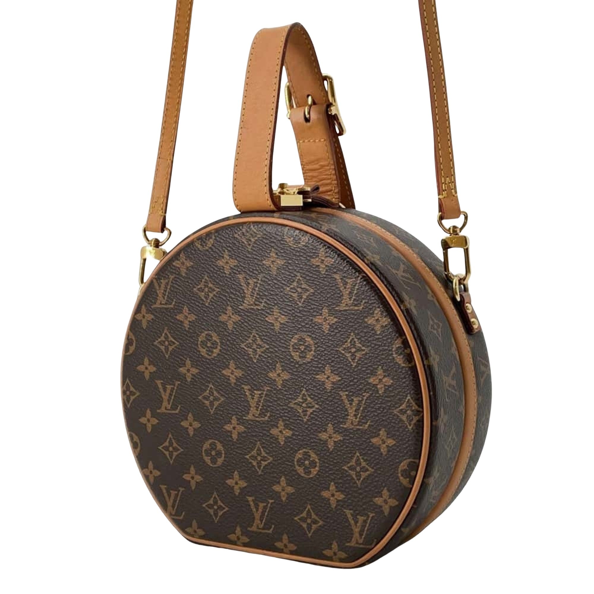 Louis Vuitton Petite Boîte À Chapeau Canvas Shoulder Bag ()