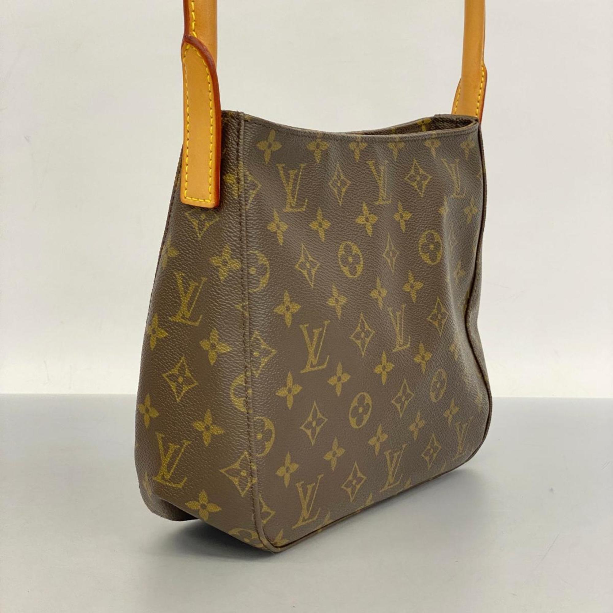 Louis Vuitton Looping Mm Canvas Shoulder Bag ()