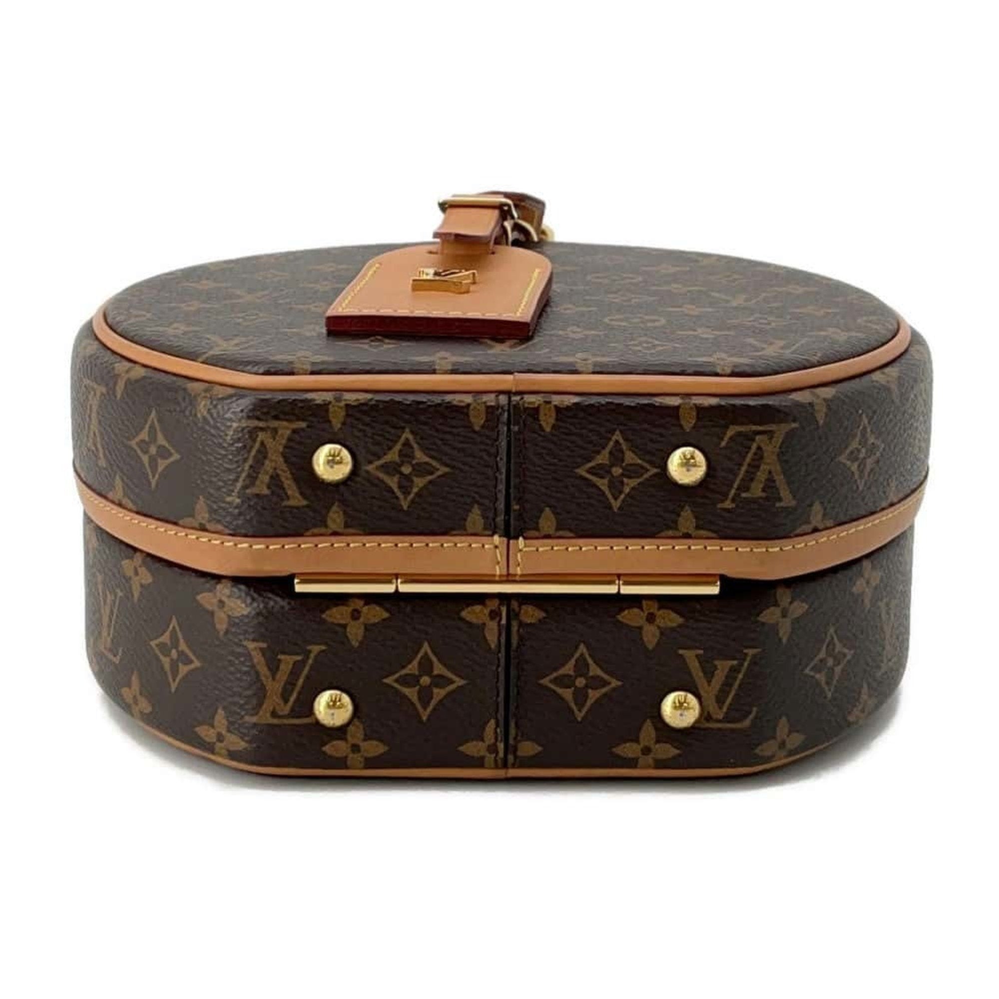 Louis Vuitton Petite Boîte À Chapeau Canvas Shoulder Bag ()