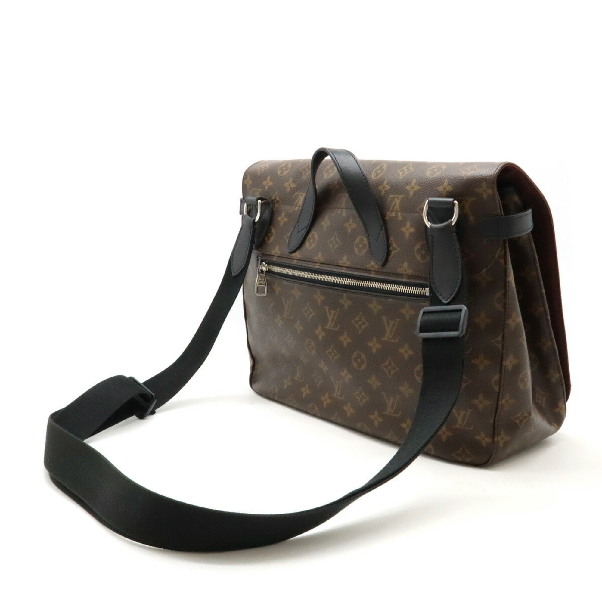 Louis Vuitton Macassar Canvas Shoulder Bag ()