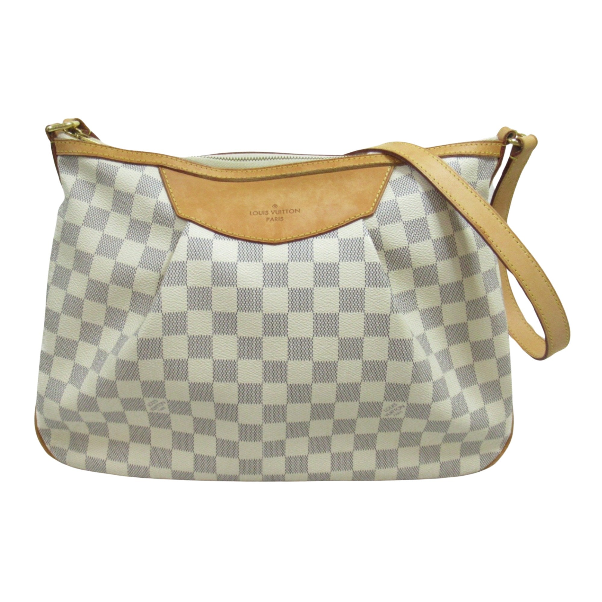 Louis Vuitton Siracusa Canvas Shoulder Bag ()