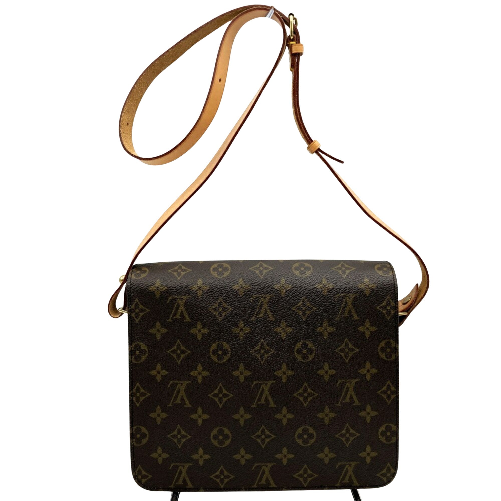 Louis Vuitton Cartouchiere Canvas Shoulder Bag ()