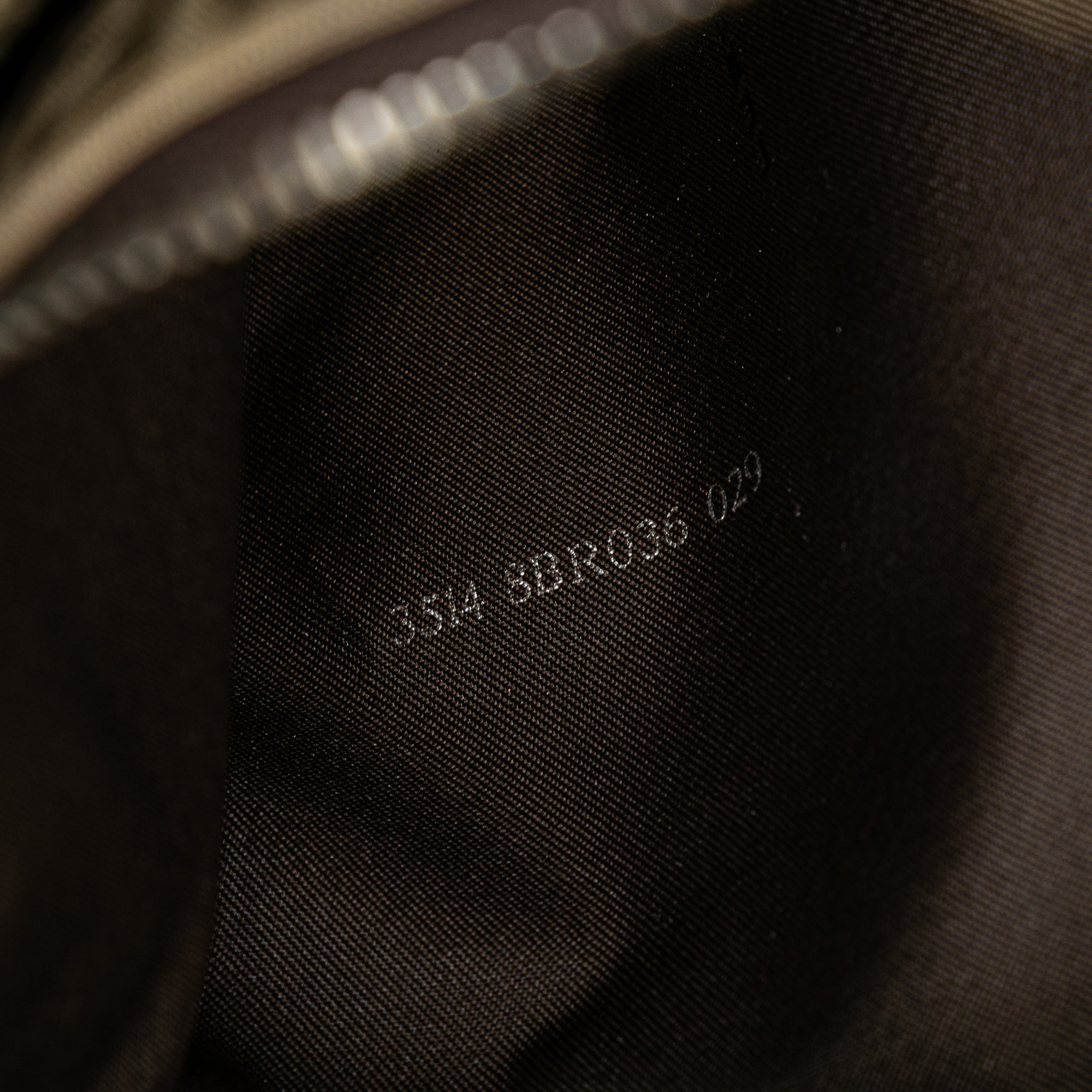 Brown Fendi Zucchino Canvas Shoulder Bag