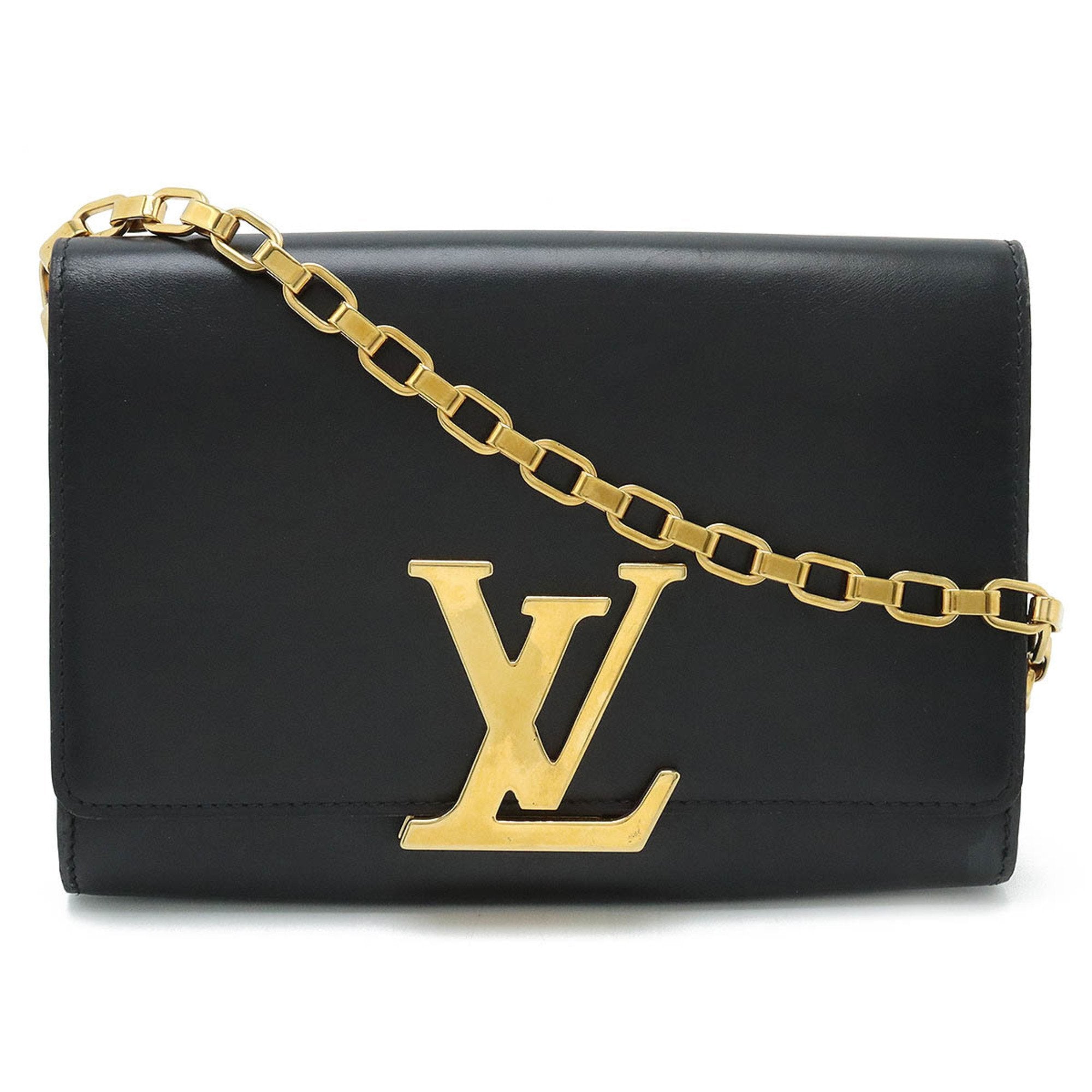 Louis Vuitton Louise Leather Shoulder Bag ()