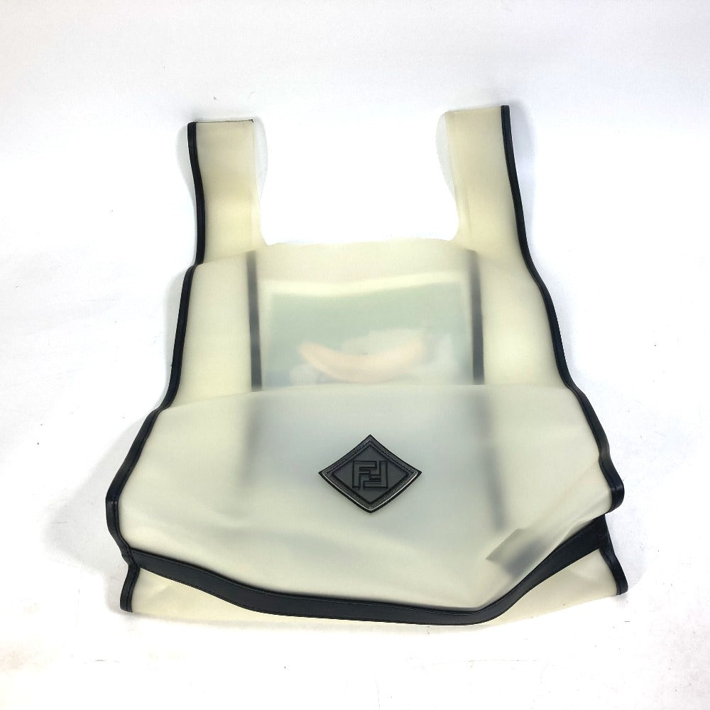 FENDI Handbag 7VA442 Plastics clear banana fruit FREEDOM logo Women Used