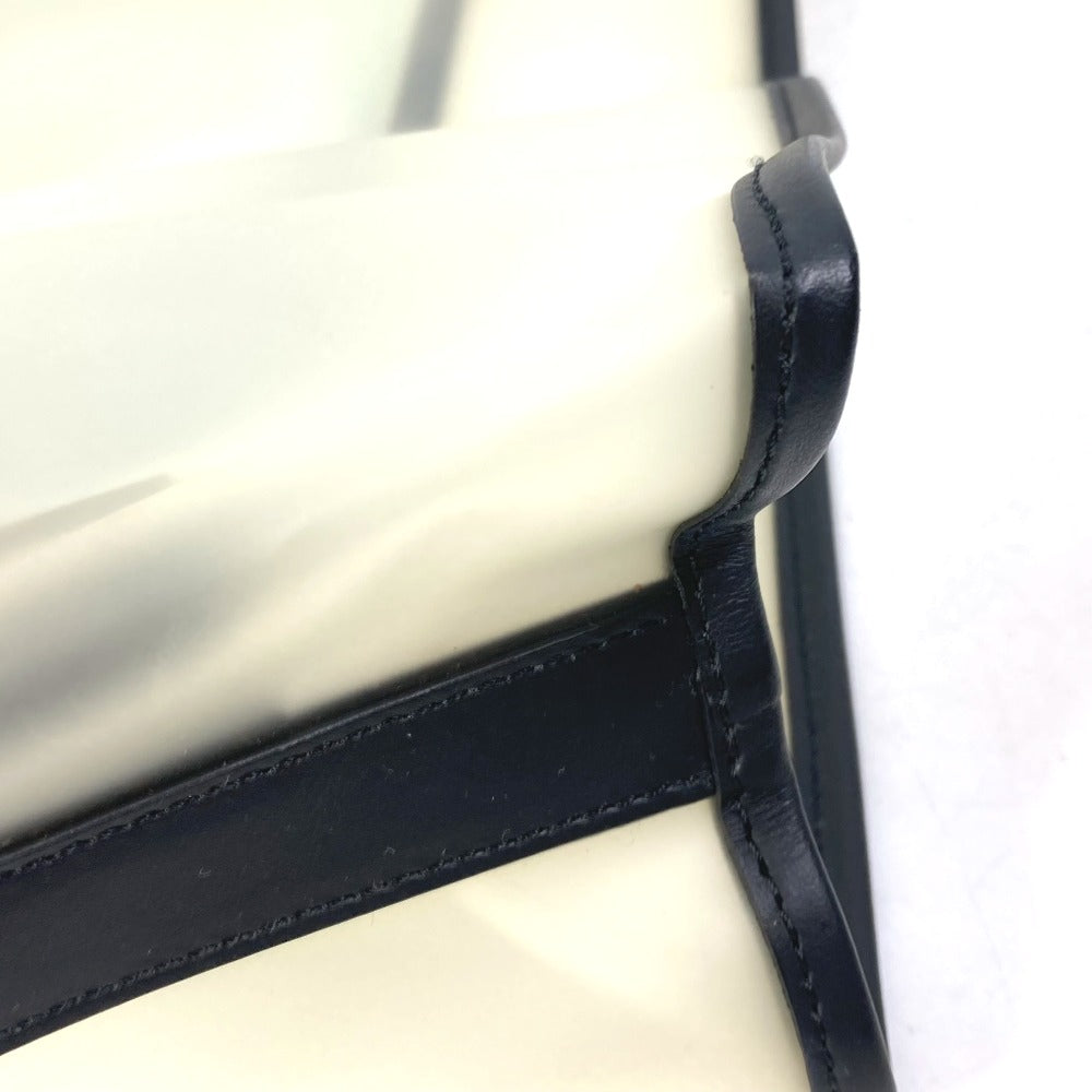 FENDI Handbag 7VA442 Plastics clear banana fruit FREEDOM logo Women Used