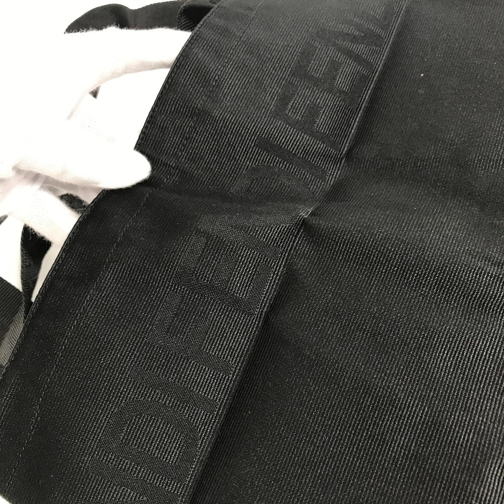 FENDI Tote Bag Nylon black vintage logo Women Used